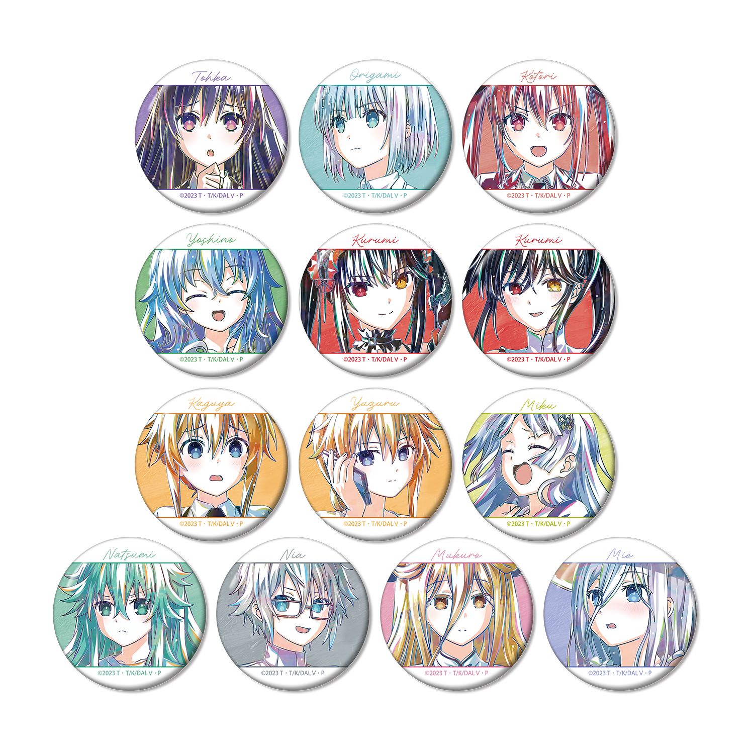 アニメ「デート・ア・ライブV」 トレーディング Ani-Art 第2弾 缶バッジ(単位/単品) - 公式商品画像 | AniSmile