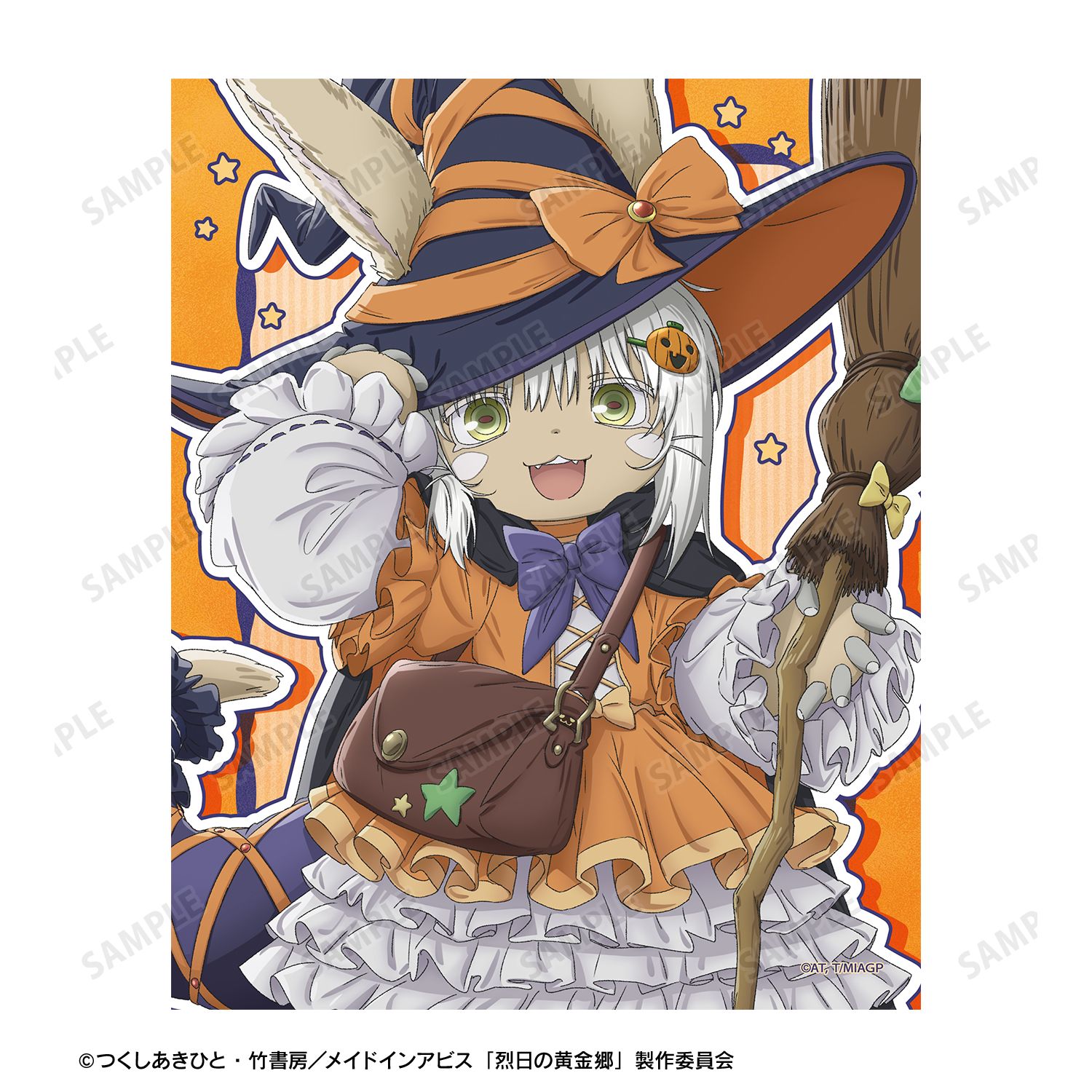 メイドインアビス 烈日の黄金郷 描き下ろし ナナチ 魔女 ハロウィンver. キャンバスボード - 公式商品画像 | AniSmile