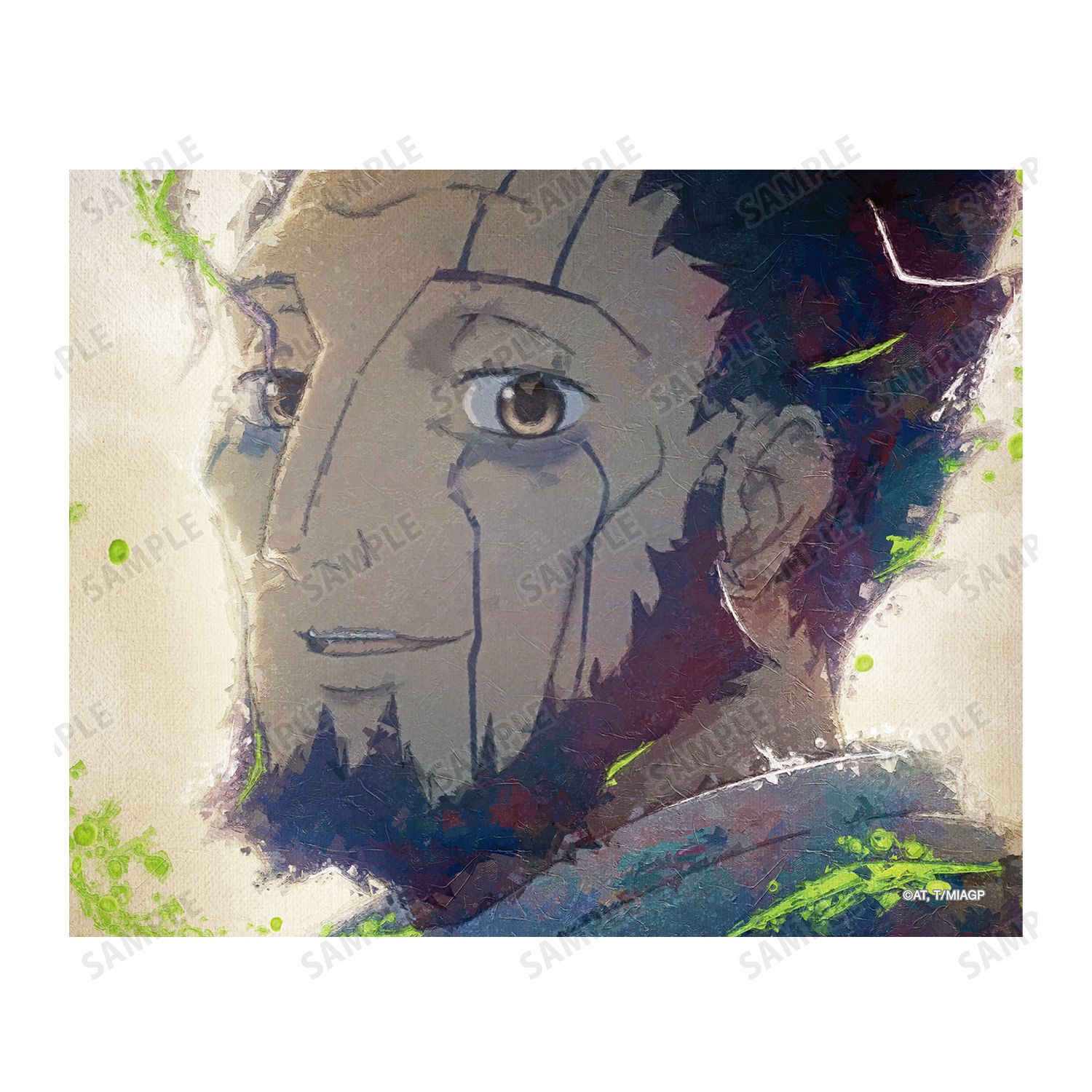メイドインアビス 烈日の黄金郷 ワズキャン grunge CANVAS キャンバスボード - 公式商品画像 | AniSmile
