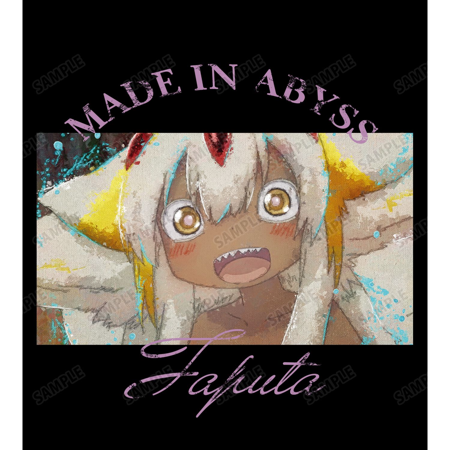 メイドインアビス 烈日の黄金郷 ファプタ grunge CANVAS Tシャツメンズ(サイズ/XXXL) - 公式商品画像 | AniSmile