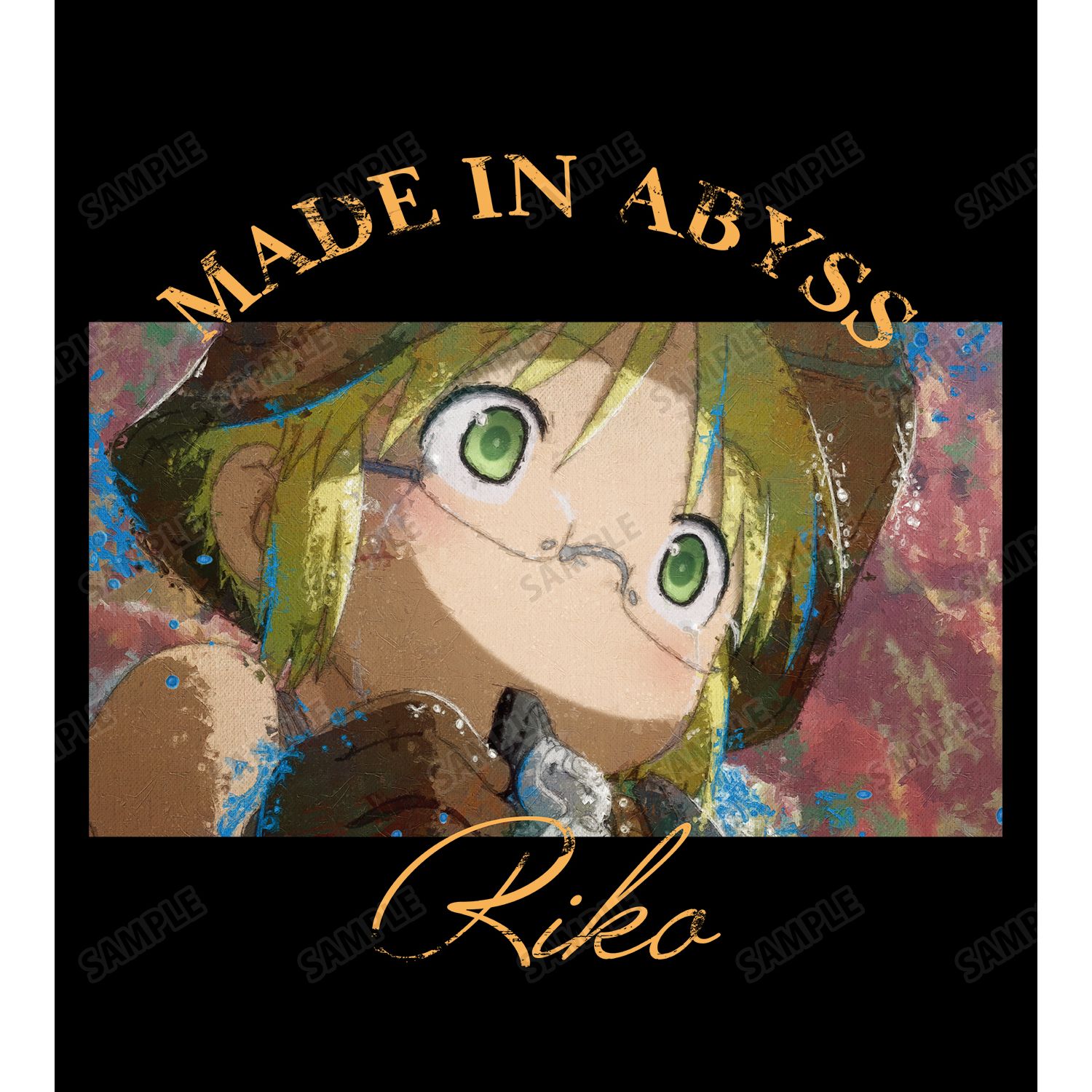 メイドインアビス 烈日の黄金郷 リコ grunge CANVAS Tシャツレディース(サイズ/L) - 公式商品画像 | AniSmile