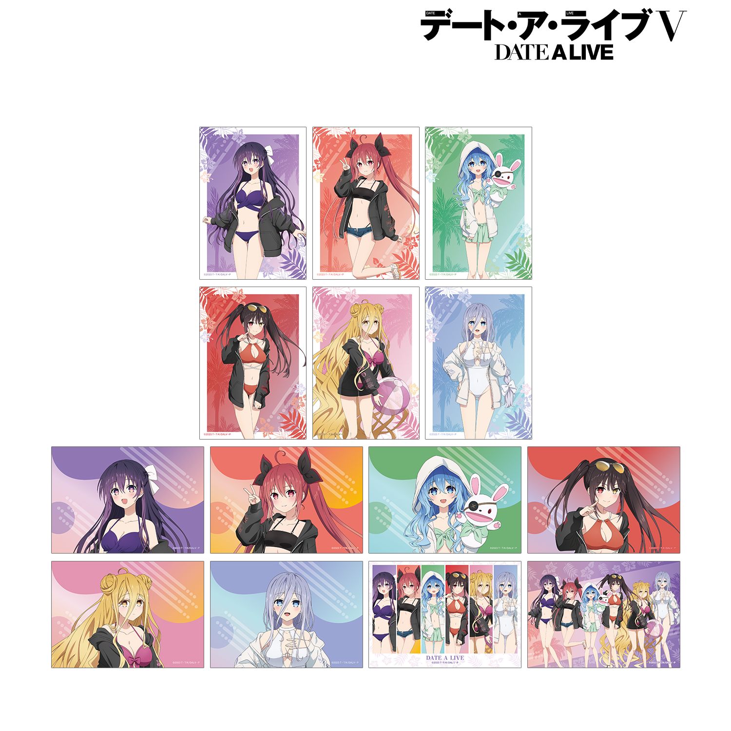 描き下ろし ビーチデートver. トレーディングブロマイド(単位/単品) - 公式商品画像 | AniSmile
