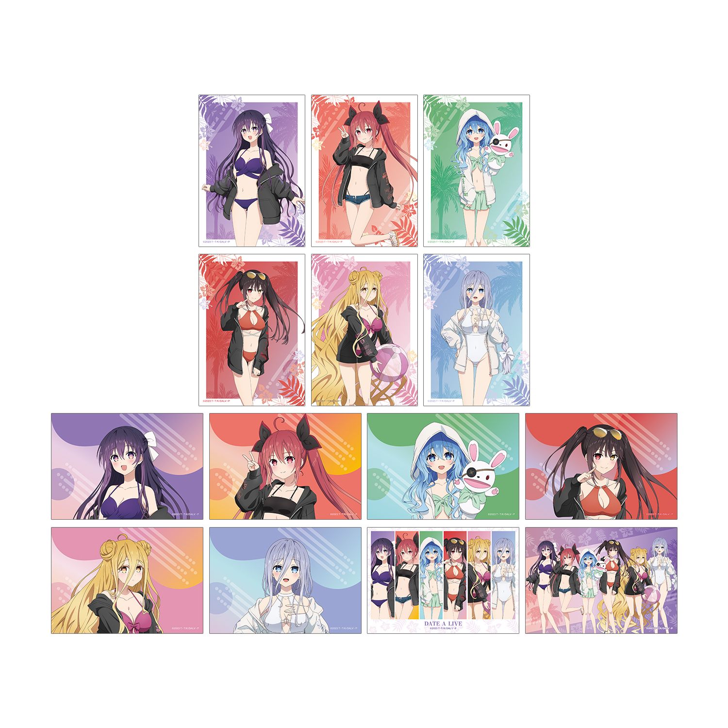 描き下ろし ビーチデートver. トレーディングブロマイド(単位/単品) 画像 2 | AniSmile
