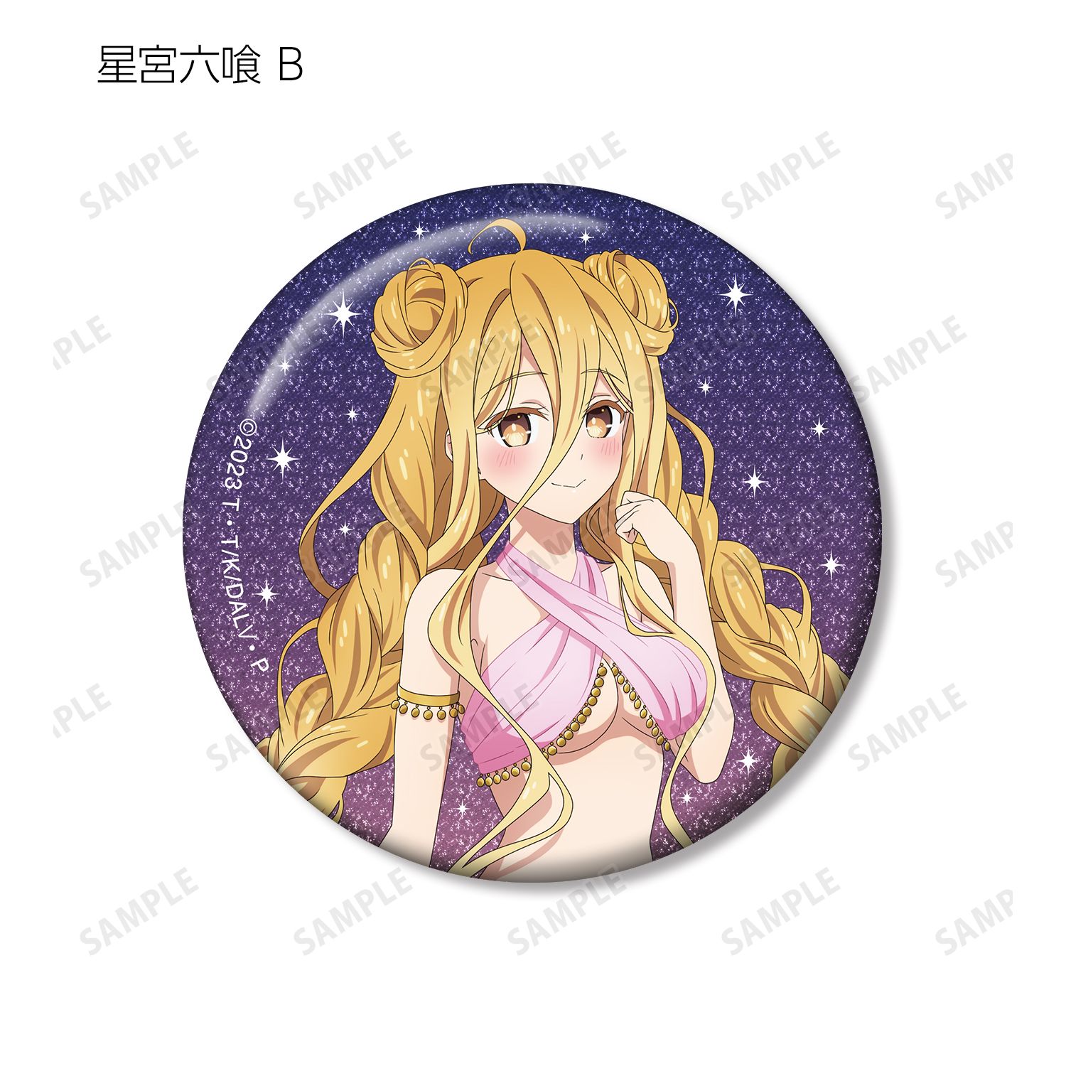 アニメ「デート・ア・ライブV」 描き下ろし 踊り子ver. トレーディンググリッター缶バッジ(単位/単品) 画像 3 | AniSmile