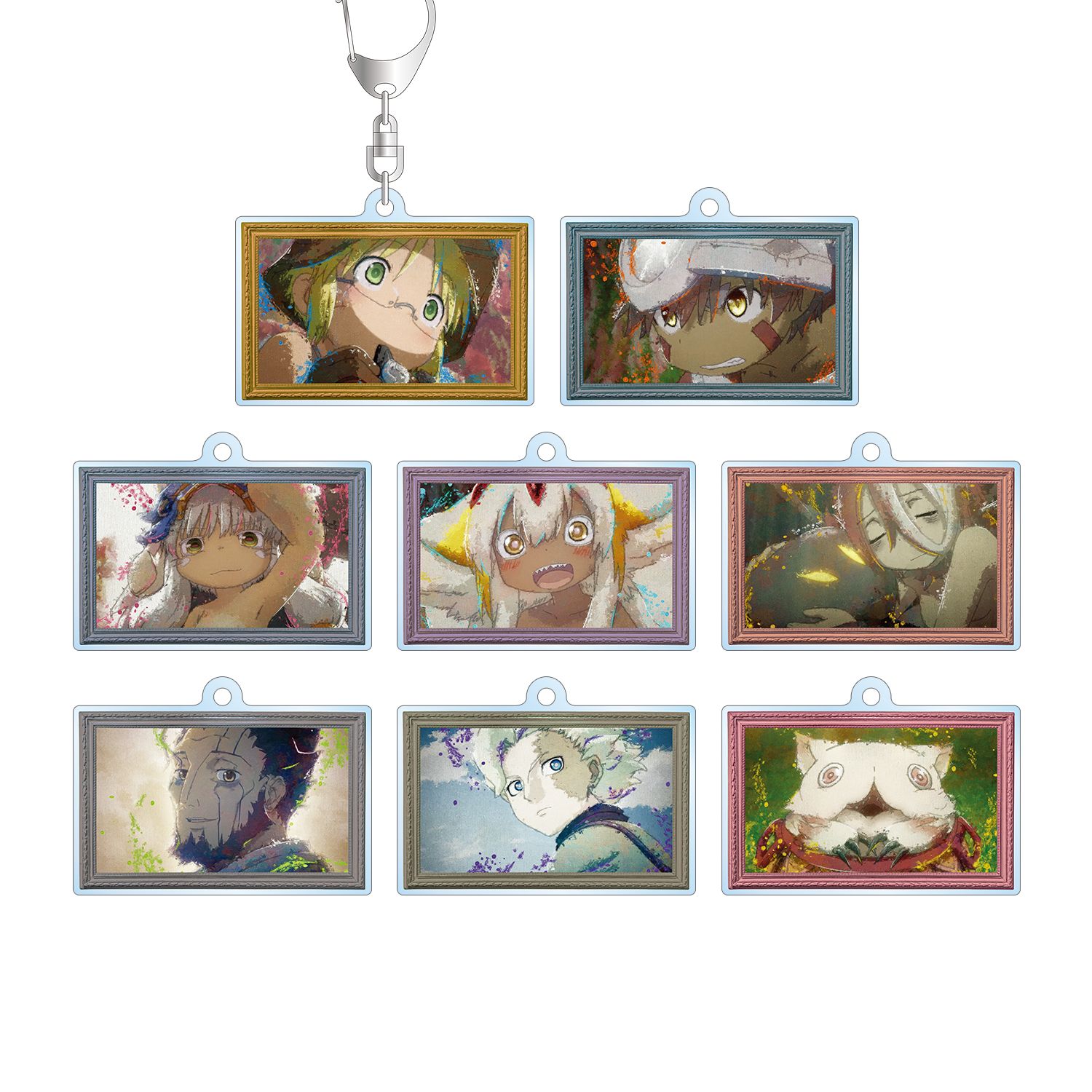 メイドインアビス 烈日の黄金郷 トレーディング grunge CANVAS アクリルキーホルダー(単位/単品) 画像 2 | AniSmile