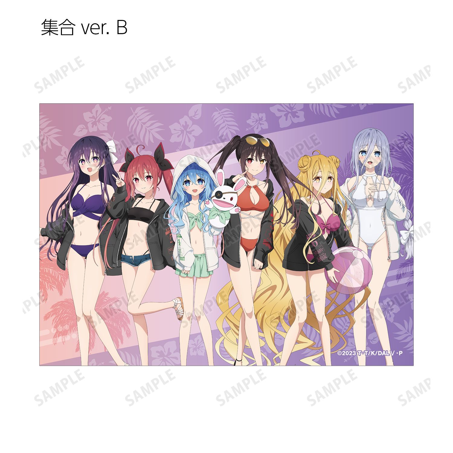 描き下ろし ビーチデートver. トレーディングブロマイド(単位/単品) 画像 3 | AniSmile