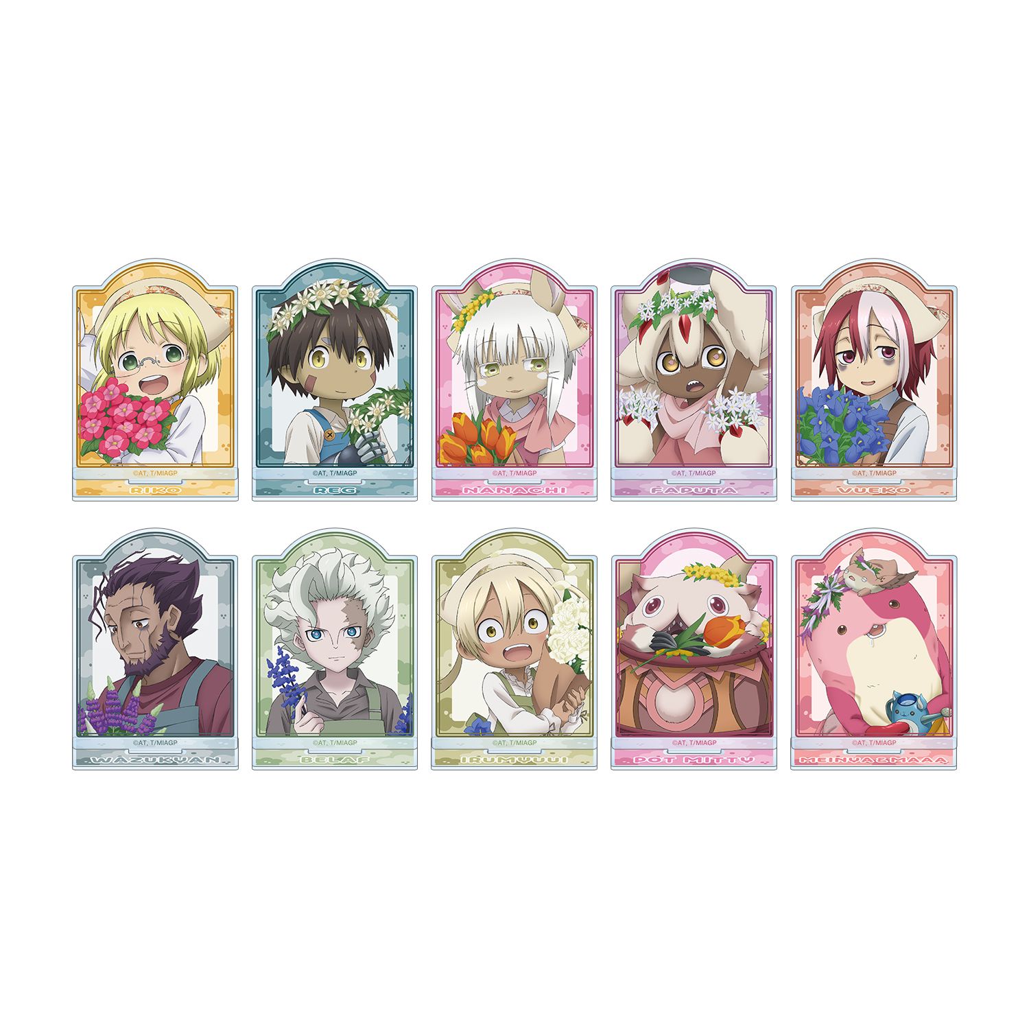 メイドインアビス 烈日の黄金郷 描き下ろし 花屋ver. トレーディングアクリルスタンド(単位/単品) 画像 2 | AniSmile