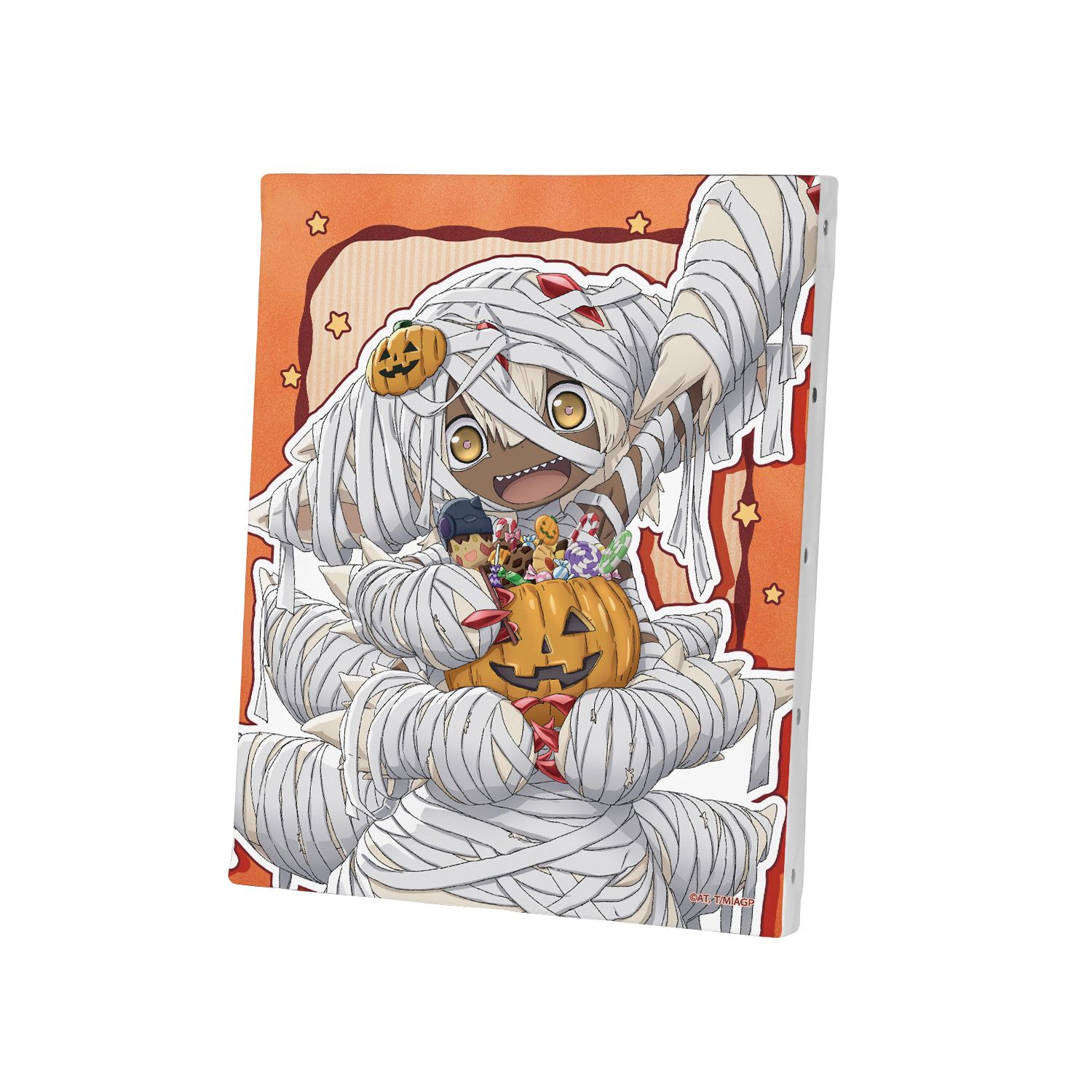 メイドインアビス 烈日の黄金郷 描き下ろし ファプタ ミイラ ハロウィンver. キャンバスボード 画像 2 | AniSmile