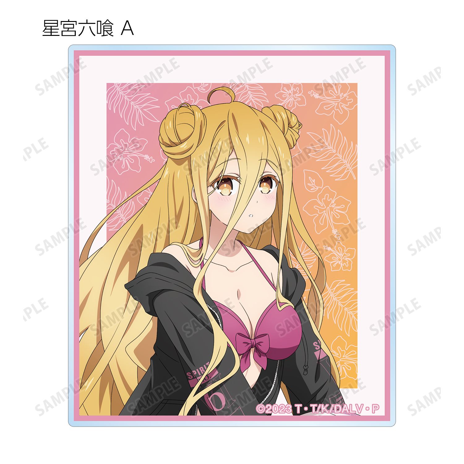 描き下ろし ビーチデートver. トレーディングアクリルカード(単位/単品) 画像 3 | AniSmile