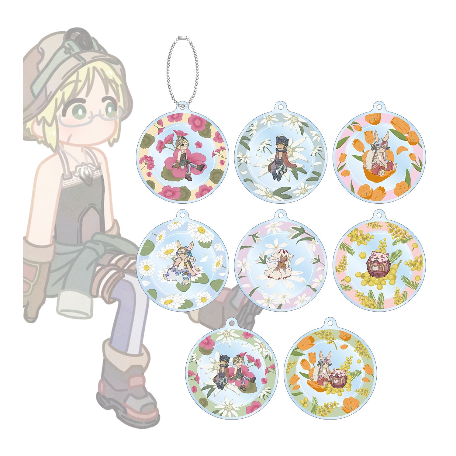 メイドインアビス 烈日の黄金郷 トレーディング Botania アクリルキーホルダー(単位/単品) 画像 2 | AniSmile