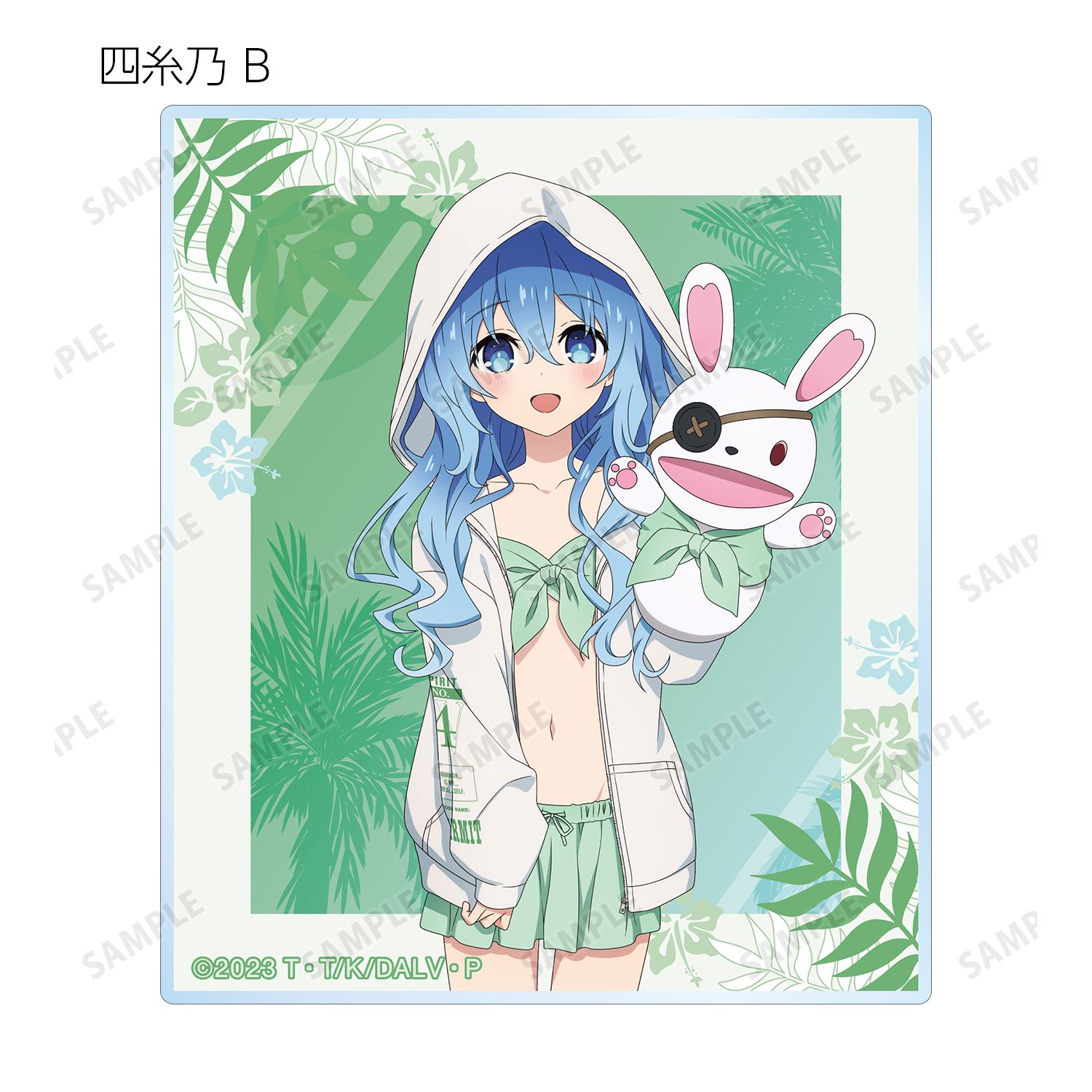 描き下ろし ビーチデートver. トレーディングアクリルカード(単位/単品) 画像 4 | AniSmile