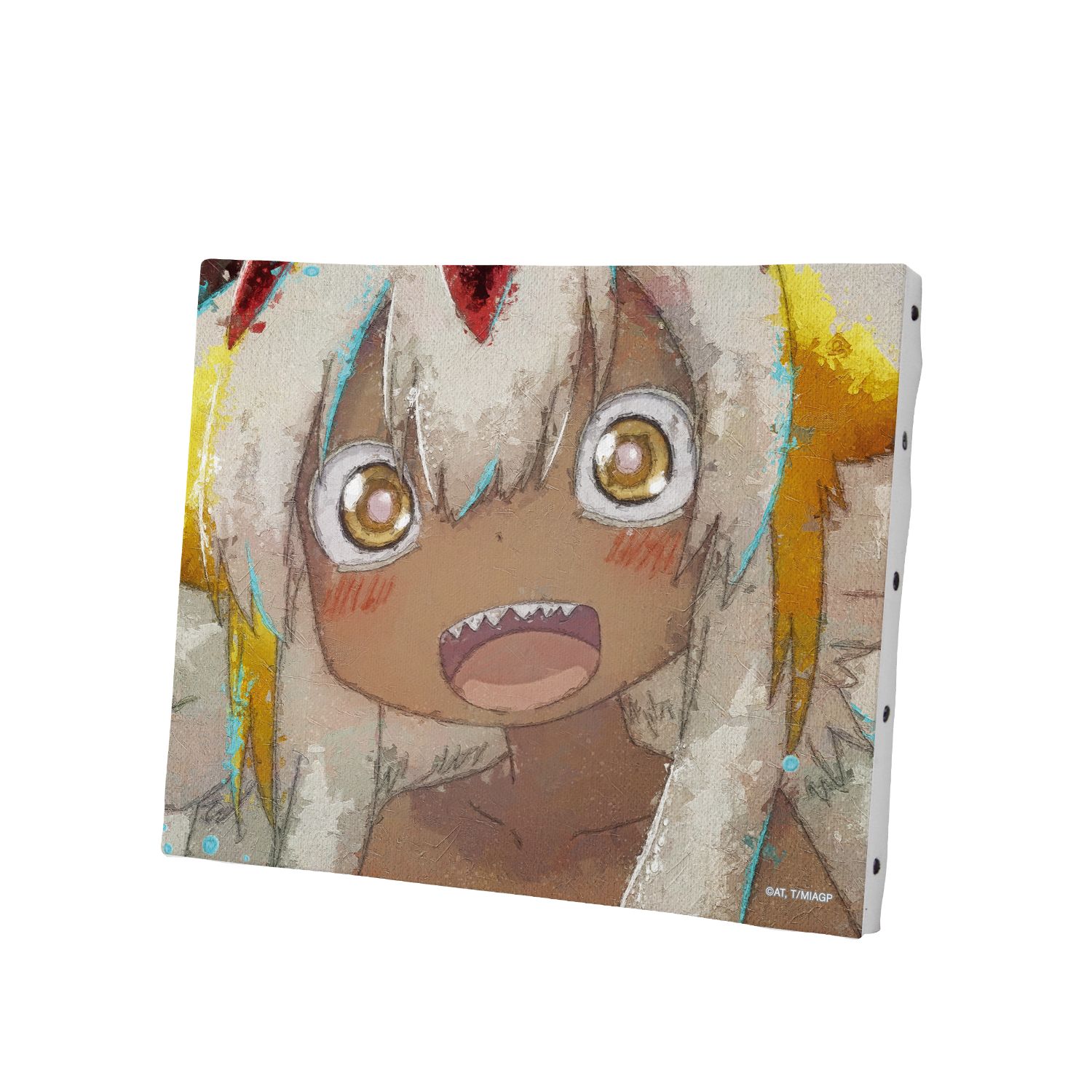 メイドインアビス 烈日の黄金郷 ファプタ grunge CANVAS キャンバスボード 画像 2 | AniSmile