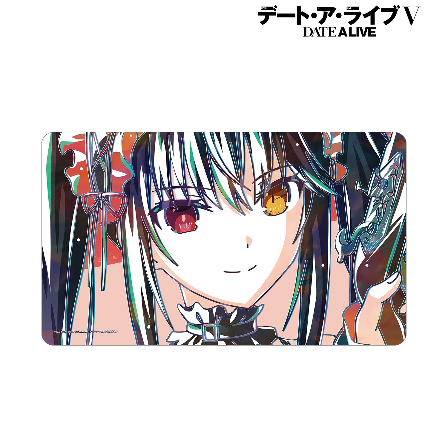 アニメ「デート・ア・ライブV」 時崎狂三 Ani-Art 第2弾 マルチデスクマット ver.A 画像 2 | AniSmile