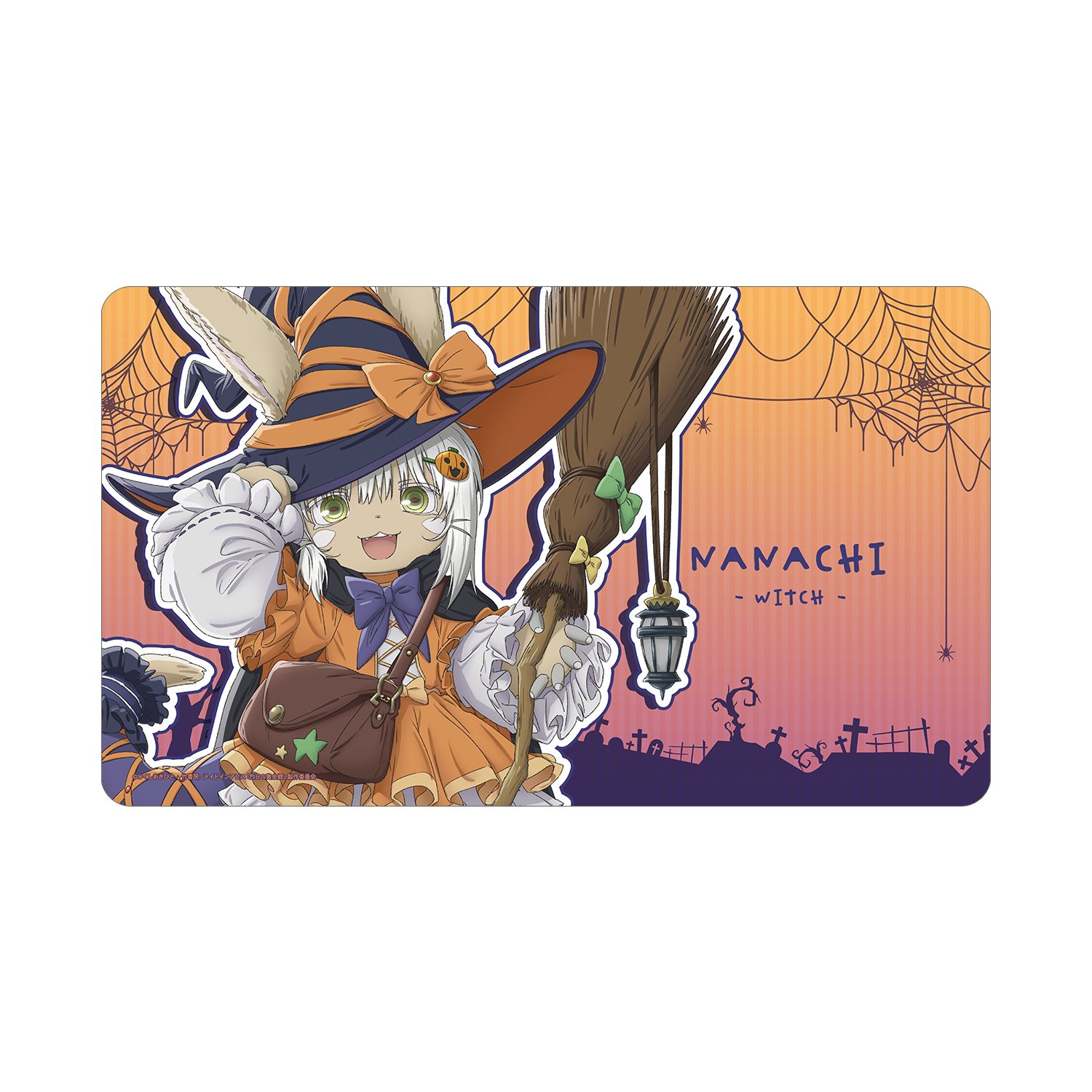 メイドインアビス 烈日の黄金郷 描き下ろし ナナチ 魔女 ハロウィンver. マルチデスクマット 画像 3 | AniSmile