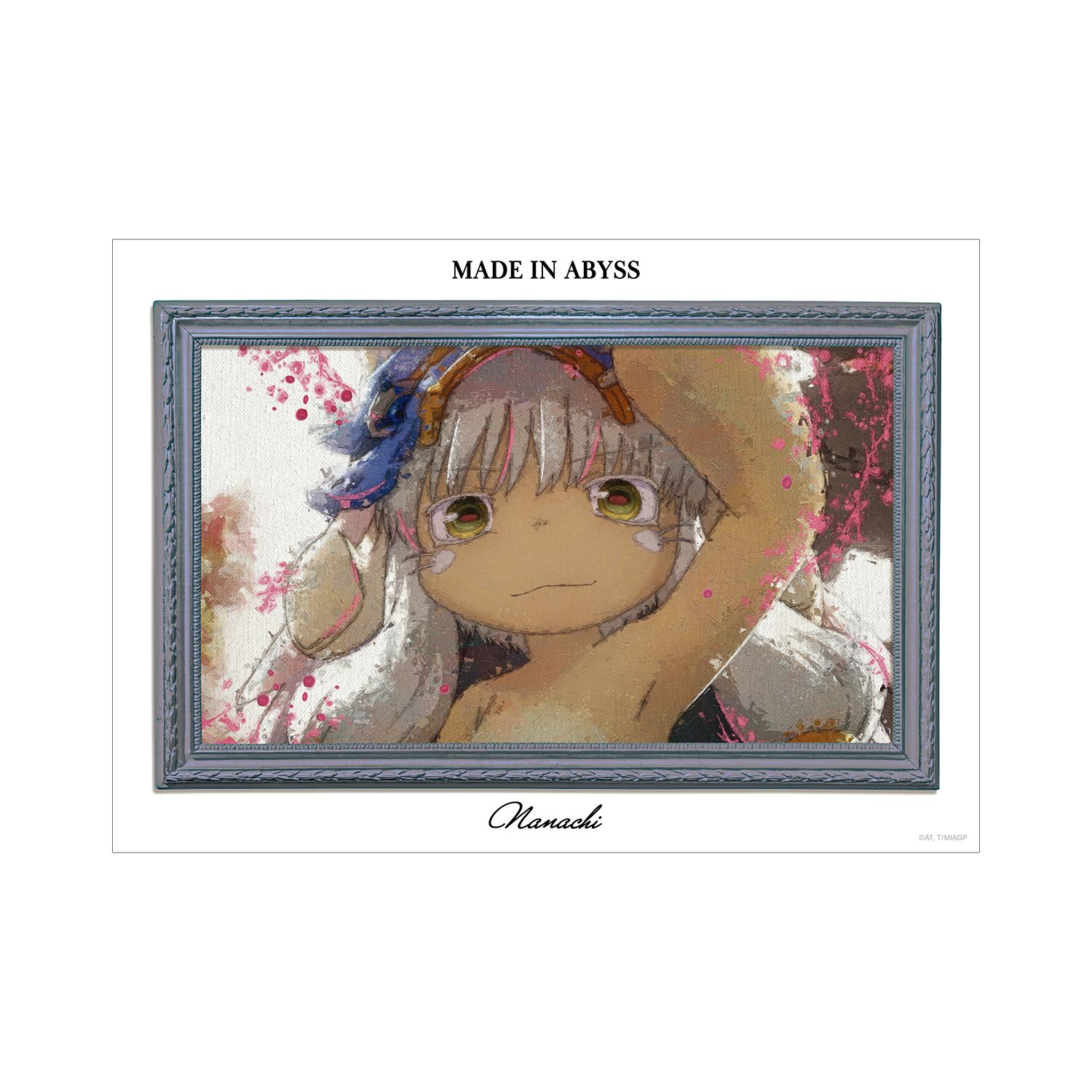 メイドインアビス 烈日の黄金郷 ナナチ grunge CANVAS A3マット加工ポスター 画像 2 | AniSmile