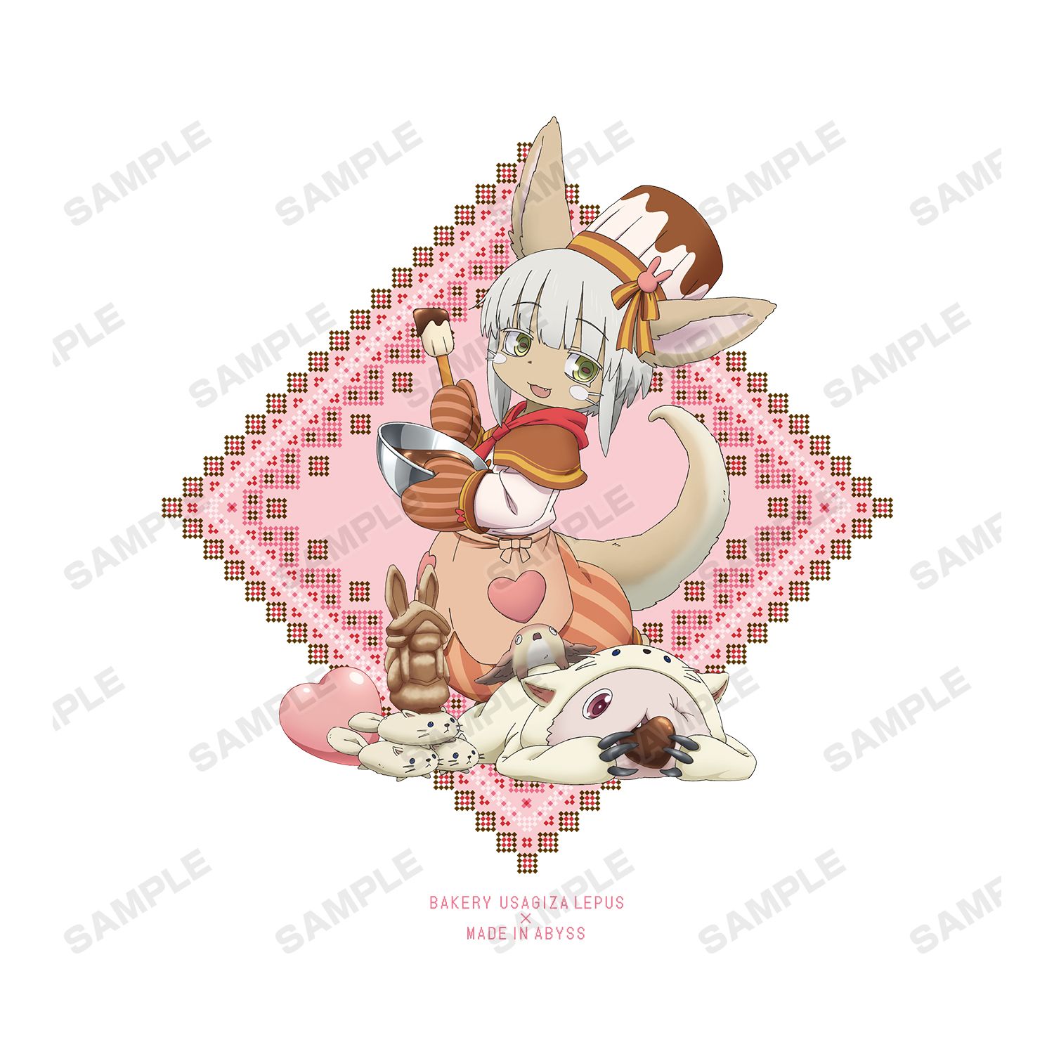 劇場版メイドインアビス 深き魂の黎明 描き下ろしイラスト 兎座ナナチ 第4弾 ナナチ&ミーティ Tシャツレディース(サイズ/XL) - 公式商品画像 | AniSmile