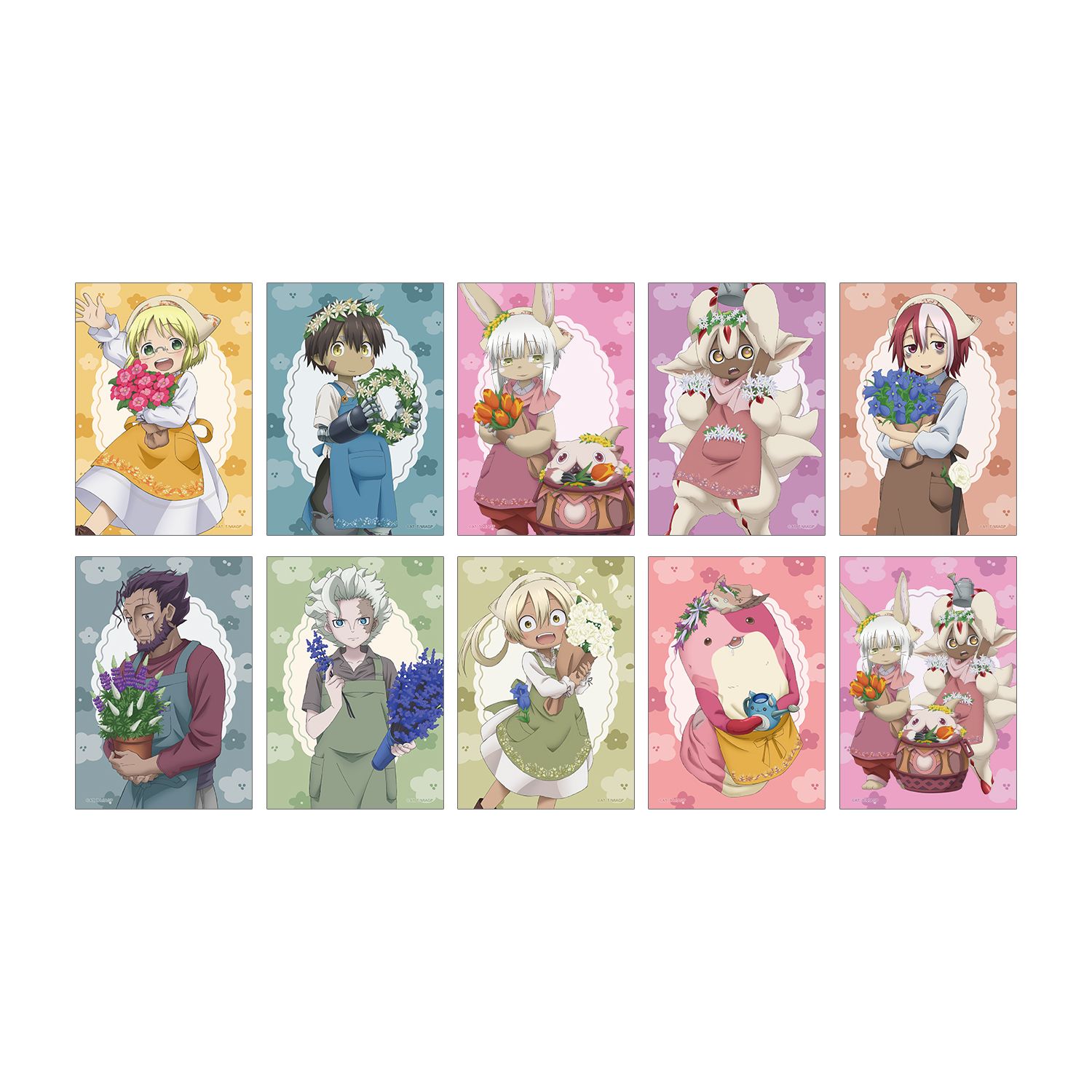 メイドインアビス 烈日の黄金郷 描き下ろし 花屋ver. トレーディングブロマイド(単位/単品) 画像 2 | AniSmile