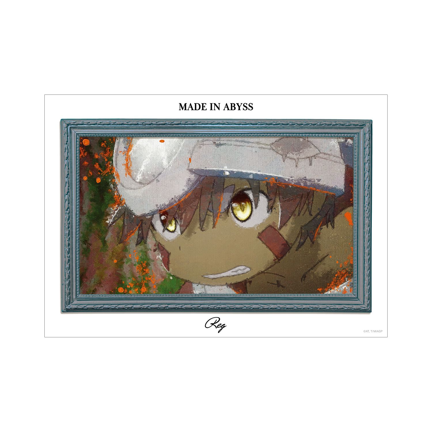 メイドインアビス 烈日の黄金郷 レグ grunge CANVAS A3マット加工ポスター 画像 2 | AniSmile