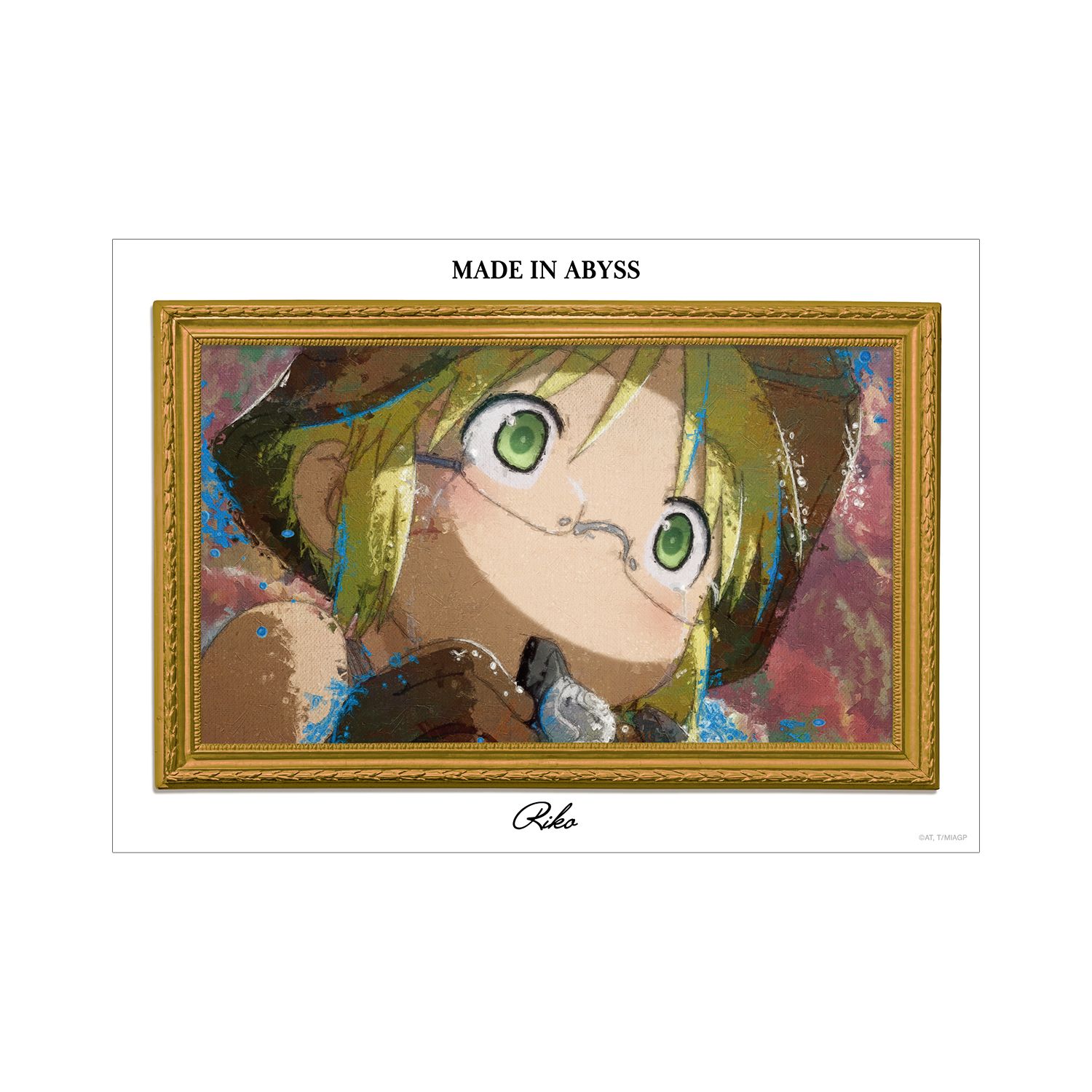 メイドインアビス 烈日の黄金郷 リコ grunge CANVAS A3マット加工ポスター 画像 2 | AniSmile