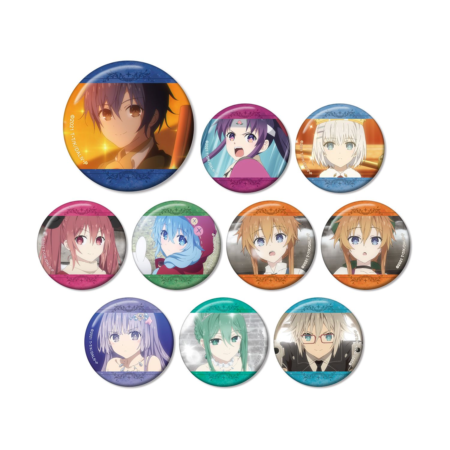 デート・ア・ライブIV トレーディング 童話編 場面写缶バッジ(単位/単品) 画像 2 | AniSmile