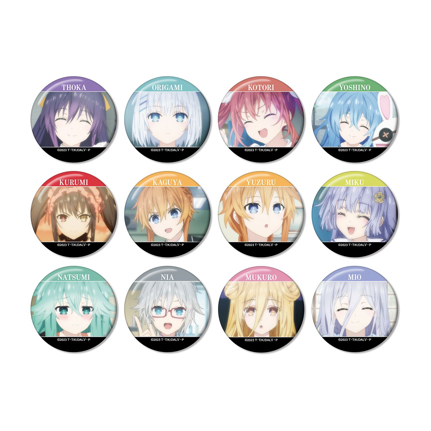 アニメ「デート・ア・ライブV」 トレーディング場面写缶バッジ vol.2(単位/単品) 画像 2 | AniSmile