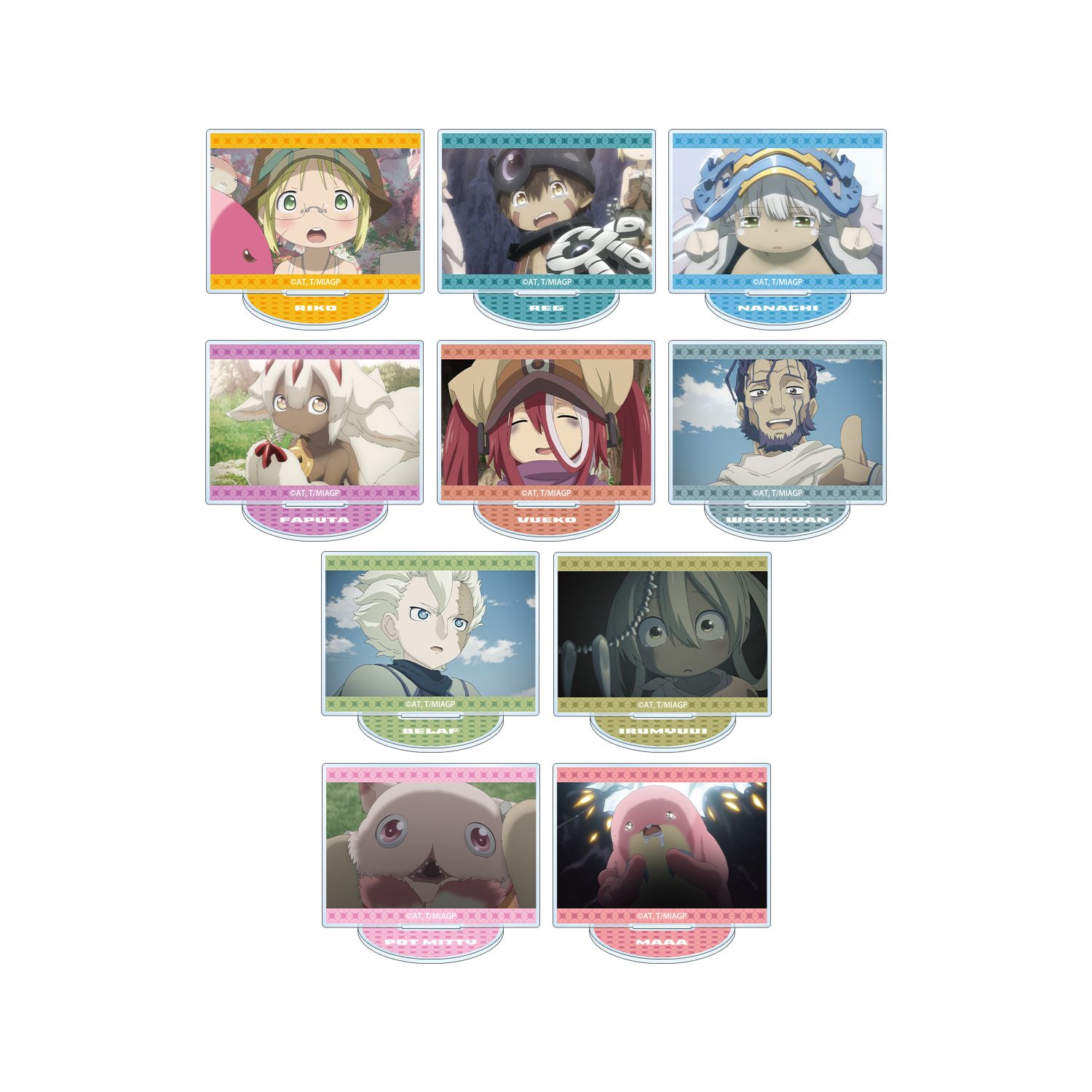 メイドインアビス 烈日の黄金郷 トレーディング場面写アクリルスタンド(単位/単品) Image 2 | AniSmile