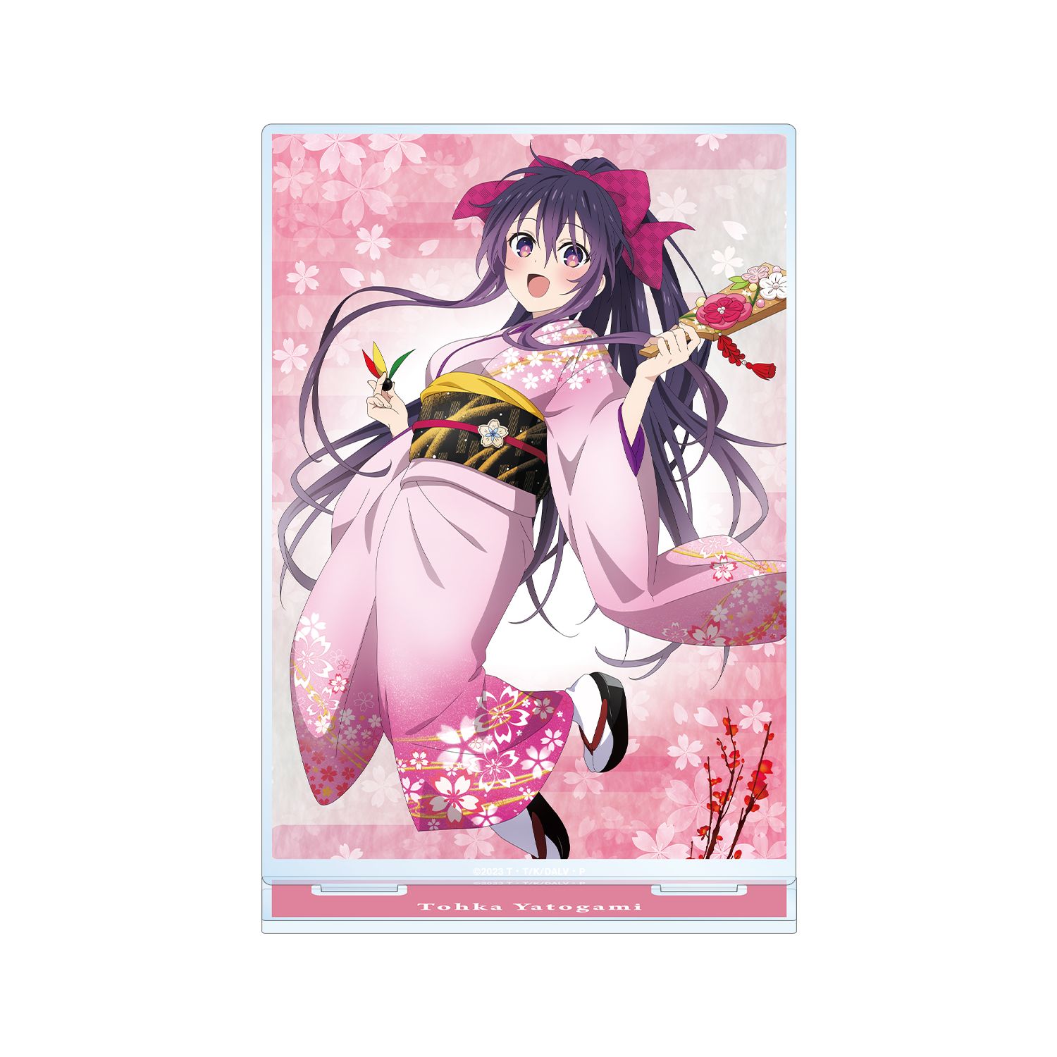 アニメ「デート・ア・ライブV」 夜刀神十香 カレンダーイラストBIGアクリルスタンド ver.B Image 3 | AniSmile