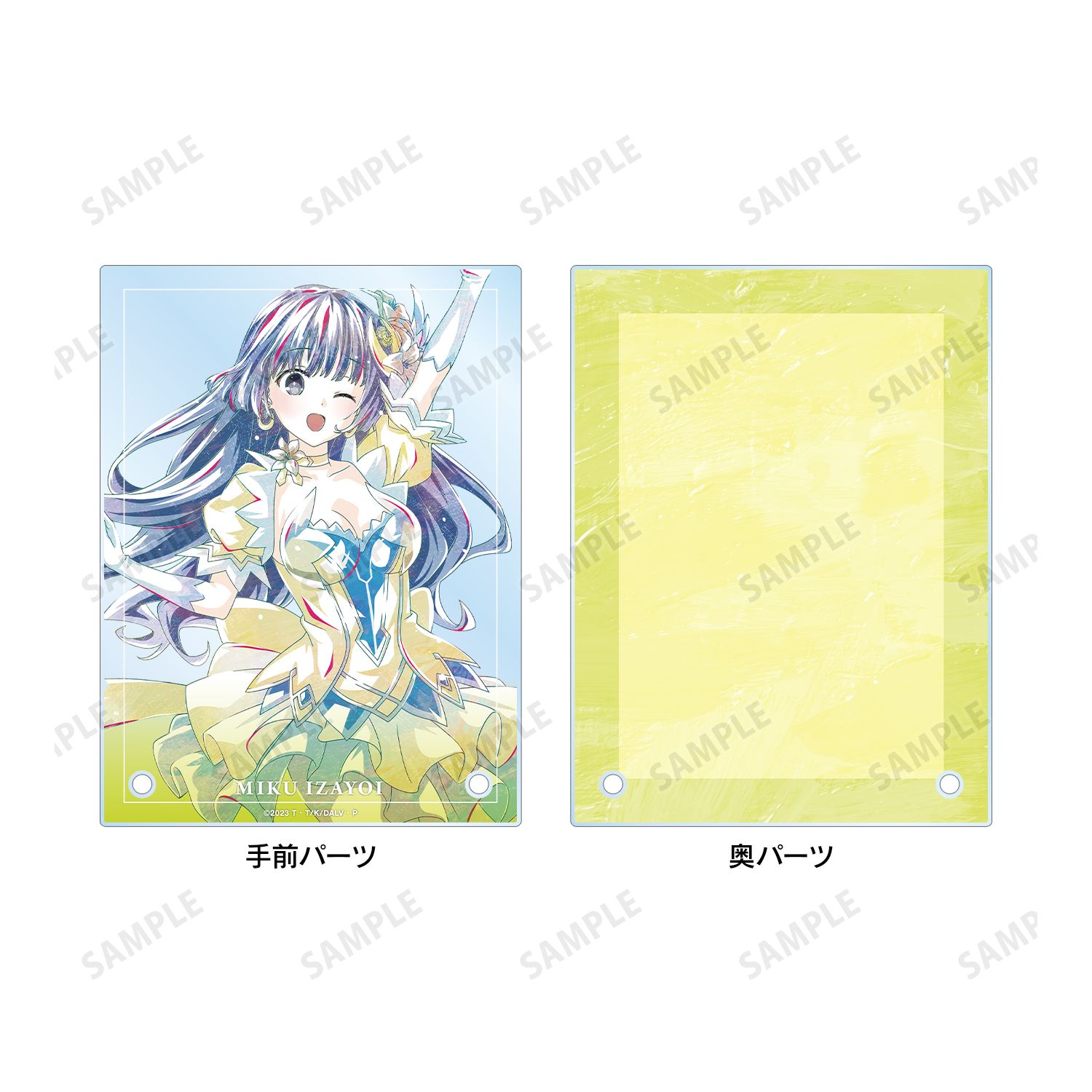 アニメ「デート・ア・ライブV」 誘宵美九 Ani-Art ダブルアクリルパネル 画像 2 | AniSmile