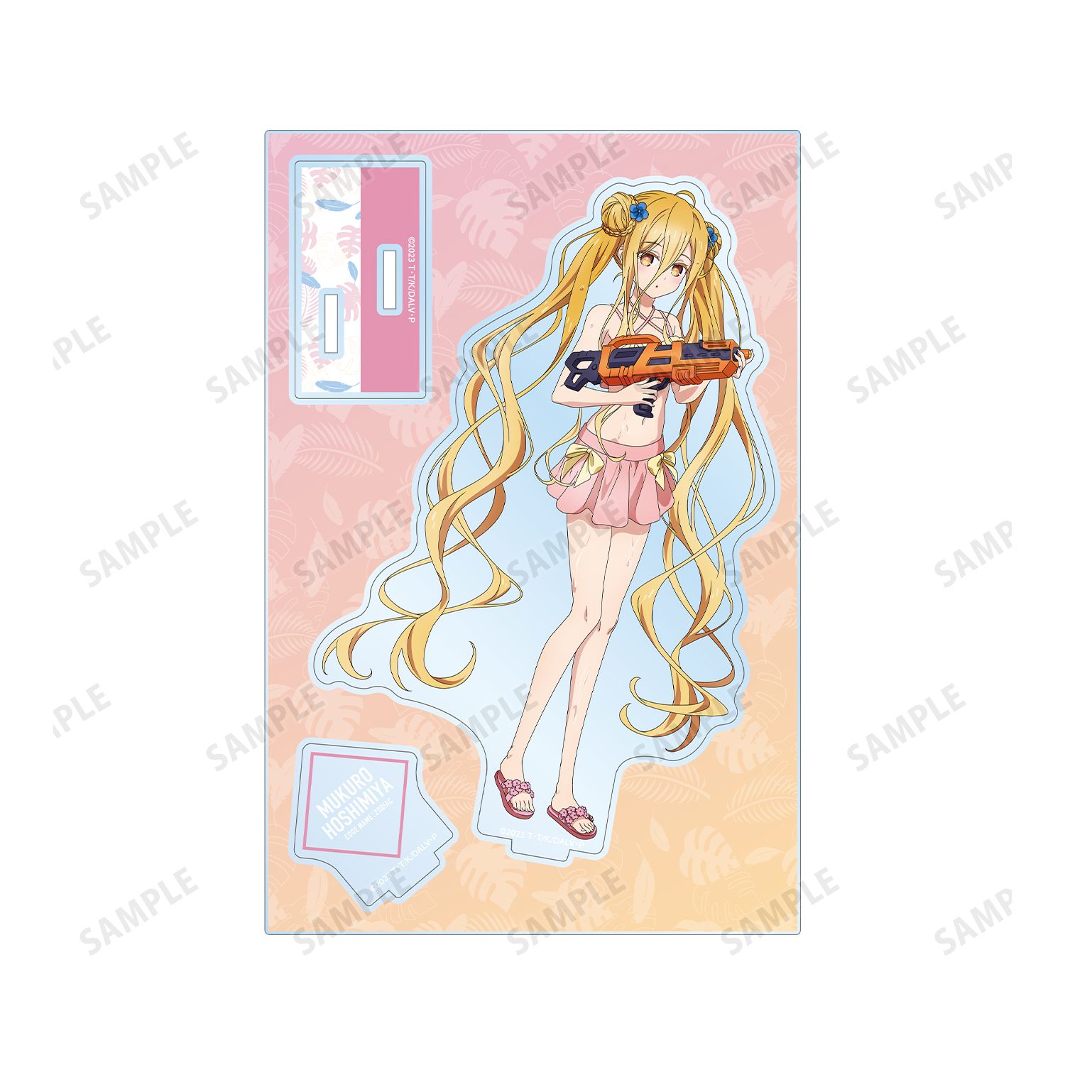 描き下ろし 星宮六喰 デート・ア・バカンスver. パーツ付きBIGアクリルスタンド 画像 2 | AniSmile