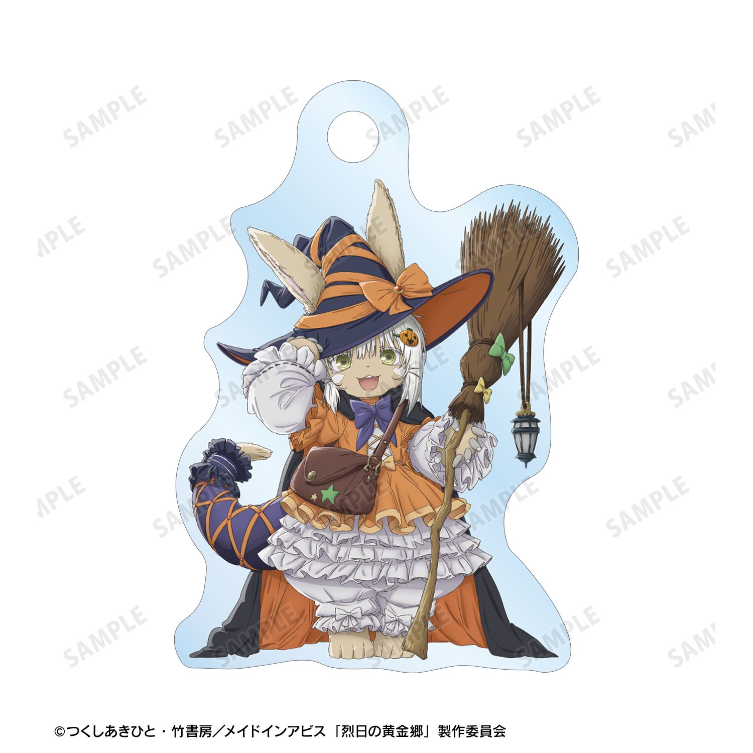メイドインアビス 烈日の黄金郷 描き下ろし ナナチ 魔女 ハロウィンver. 2連ワイヤーアクリルキーホルダー - 公式商品画像 | AniSmile