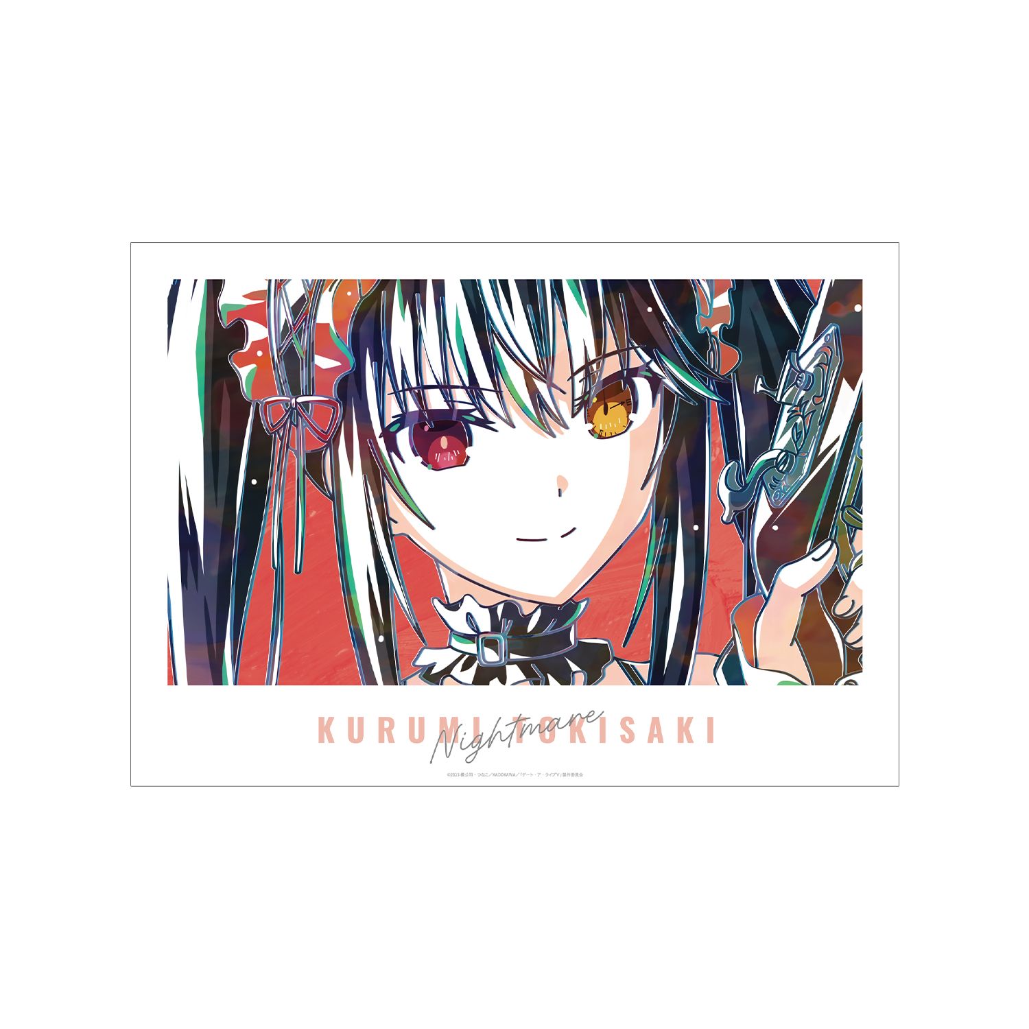 アニメ「デート・ア・ライブV」 時崎狂三 Ani-Art 第2弾 A3マット加工ポスター ver.A 画像 2 | AniSmile