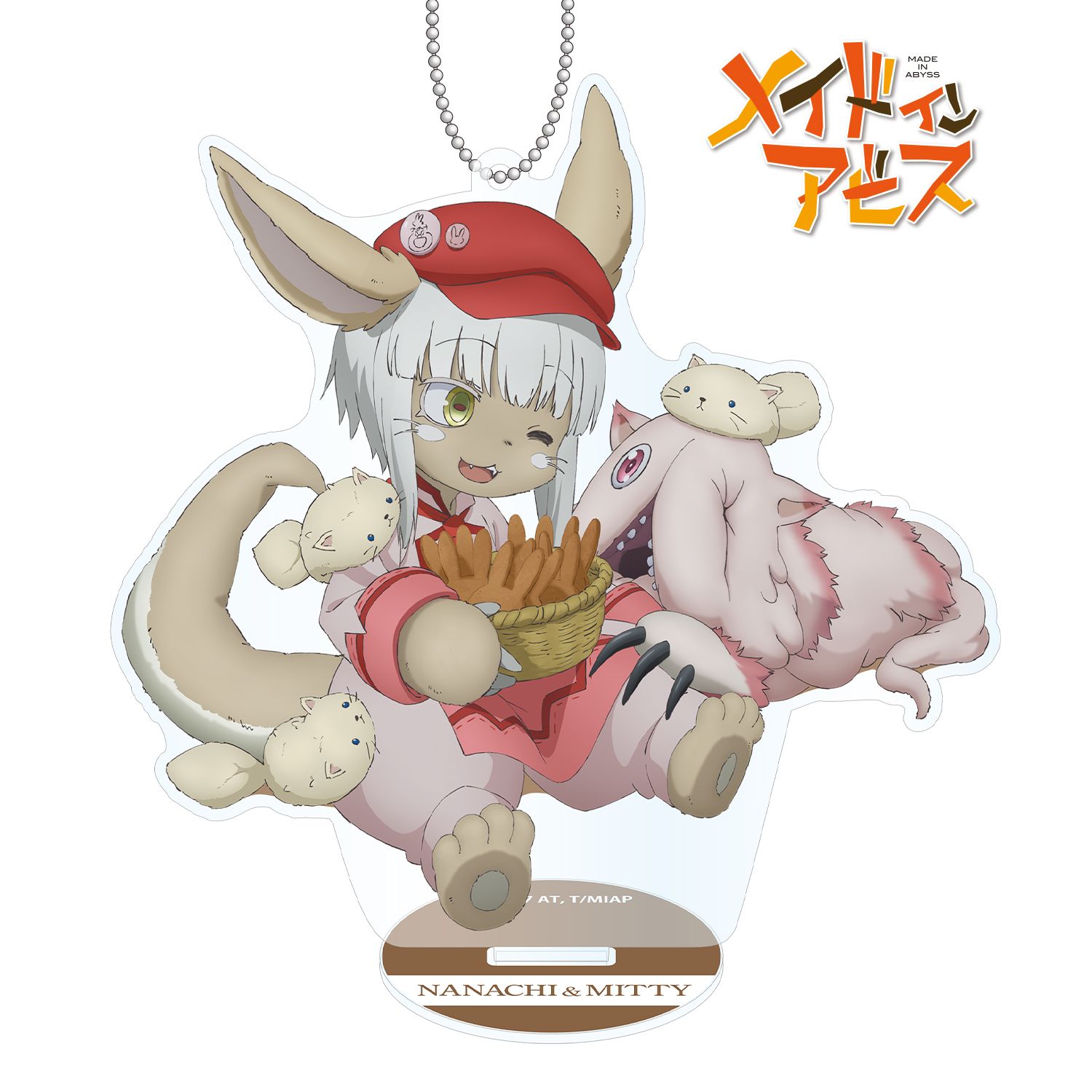 メイドインアビス 描き下ろしイラスト 兎座ナナチ アクリルスタンドキーホルダー - 公式商品画像 | AniSmile