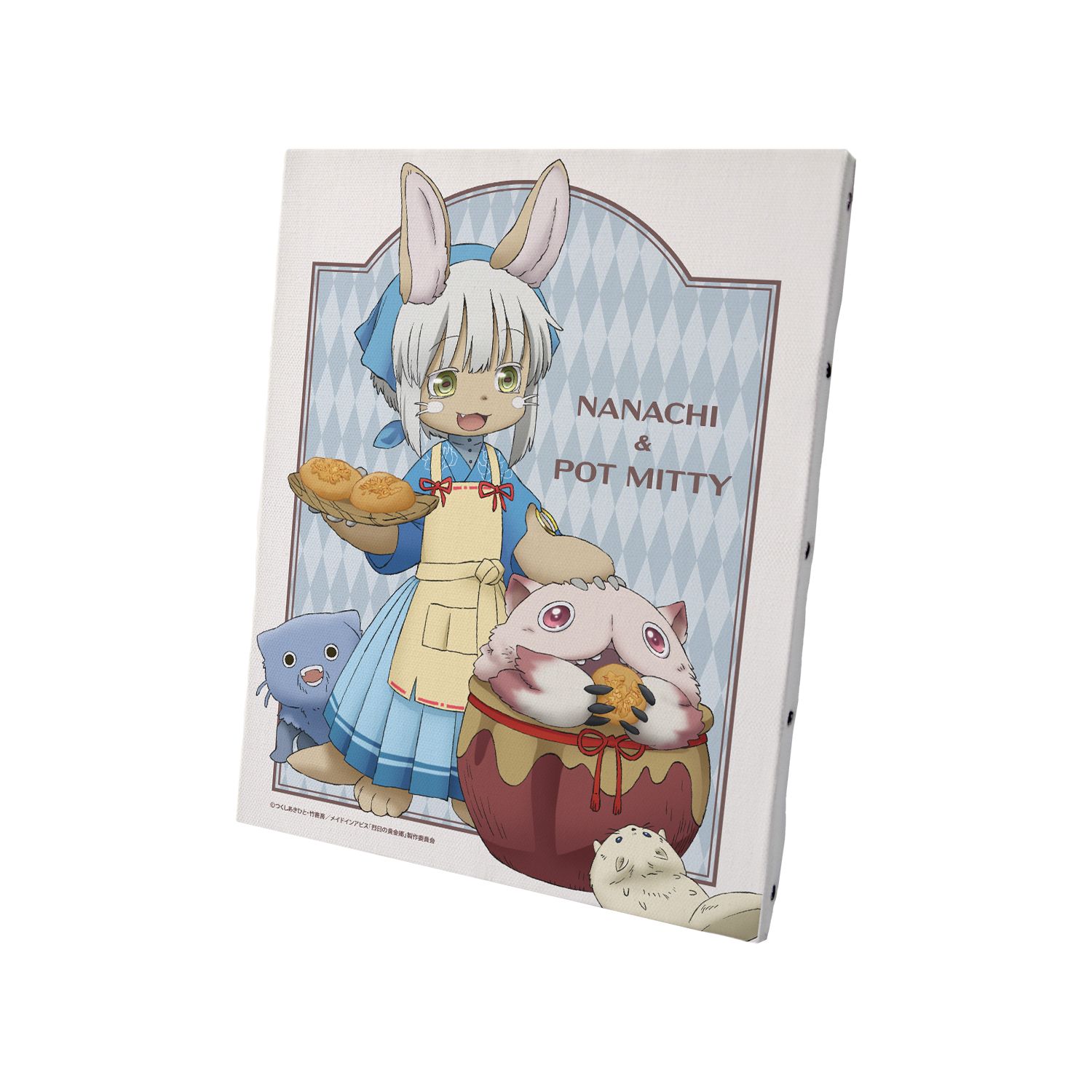 メイドインアビス 烈日の黄金郷 描き下ろしイラスト 兎座ナナチ 第5弾 ナナチ&壺ミーティ キャンバスボード 画像 3 | AniSmile
