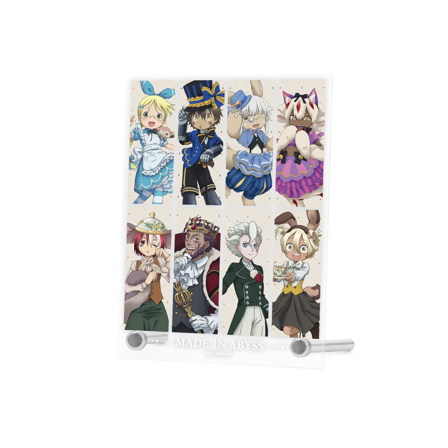 メイドインアビス 烈日の黄金郷 描き下ろし 集合 不思議の国のアリスver. A6アクリルパネル 画像 3 | AniSmile