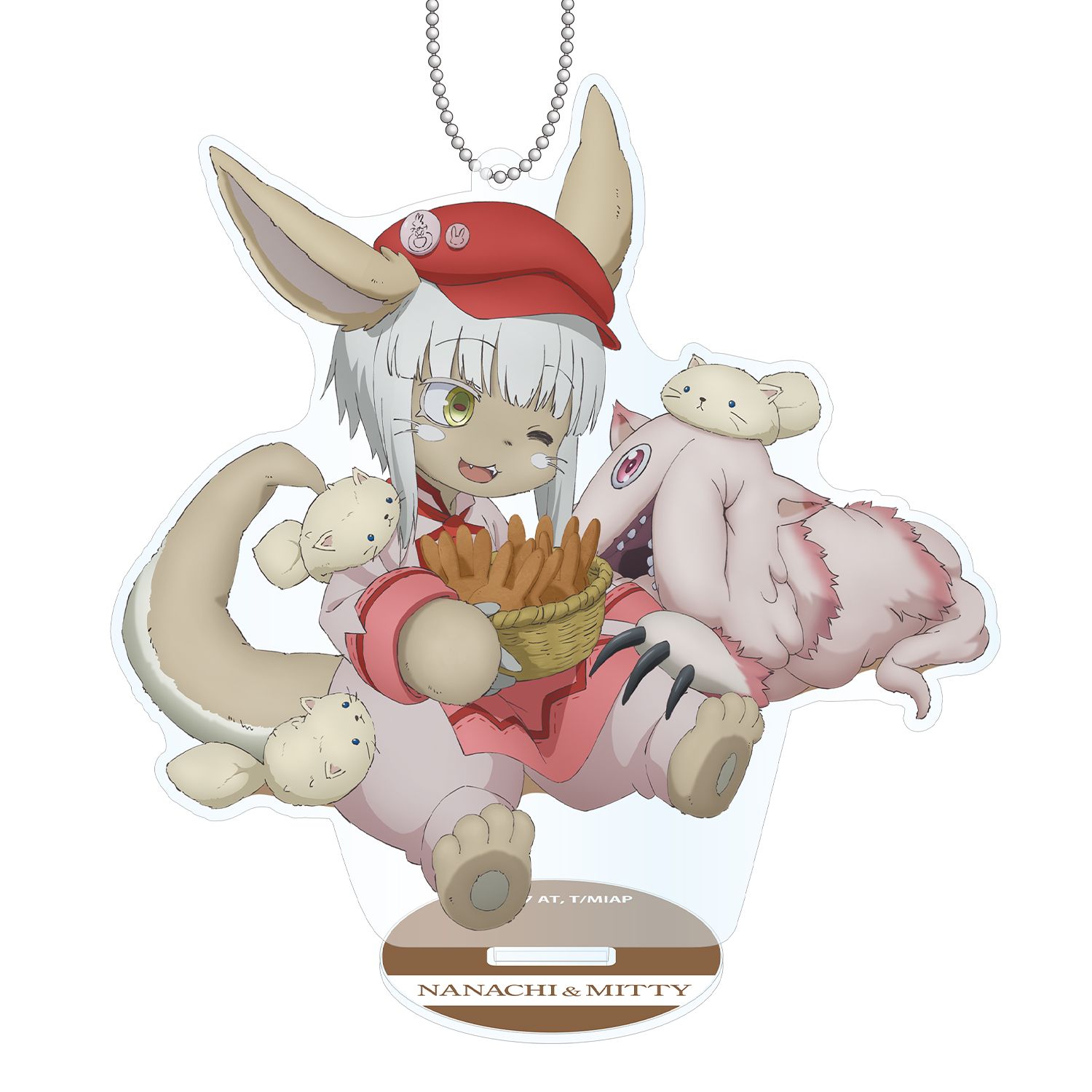 メイドインアビス 描き下ろしイラスト 兎座ナナチ アクリルスタンドキーホルダー 画像 2 | AniSmile