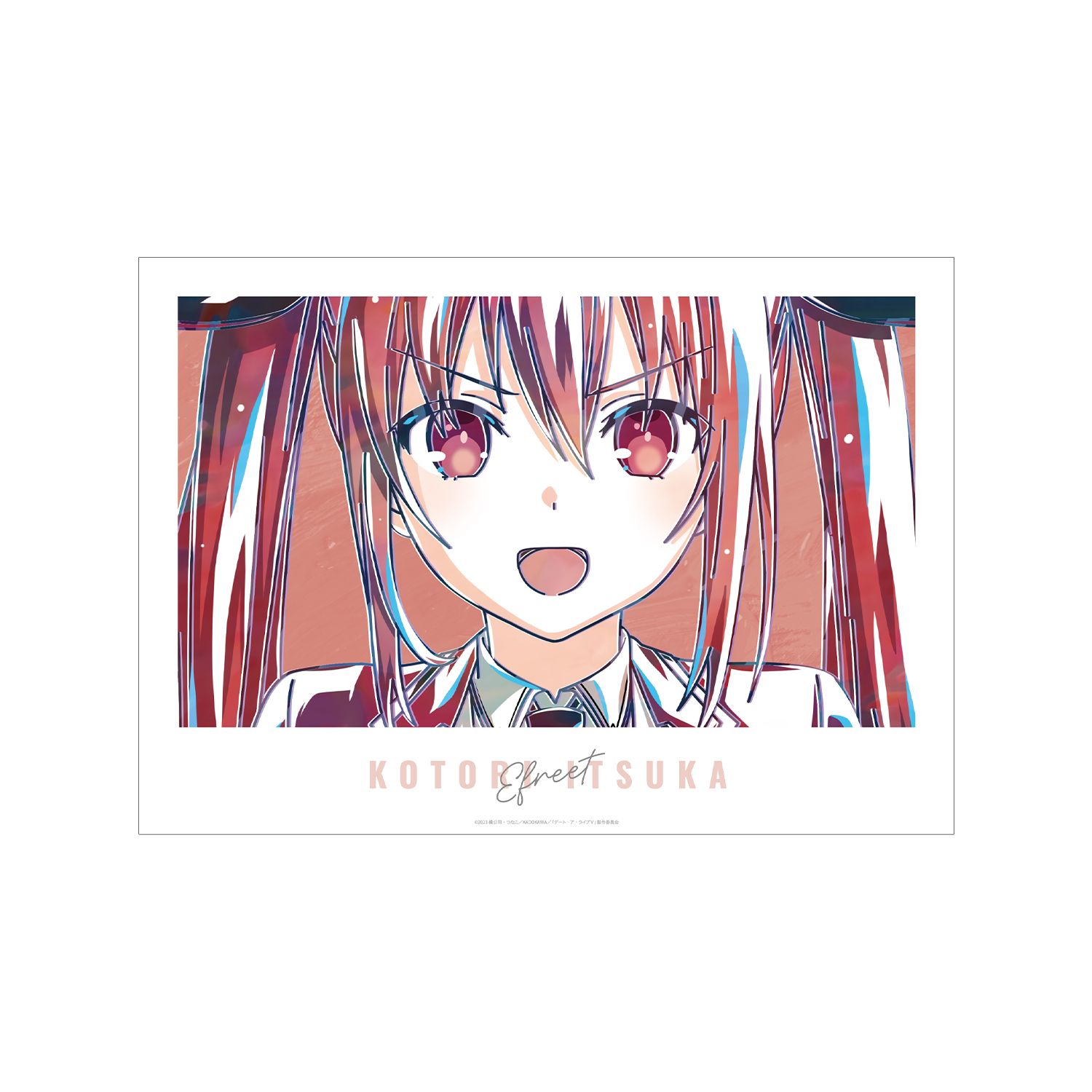 アニメ「デート・ア・ライブV」 五河琴里 Ani-Art 第2弾 A3マット加工ポスター 画像 2 | AniSmile