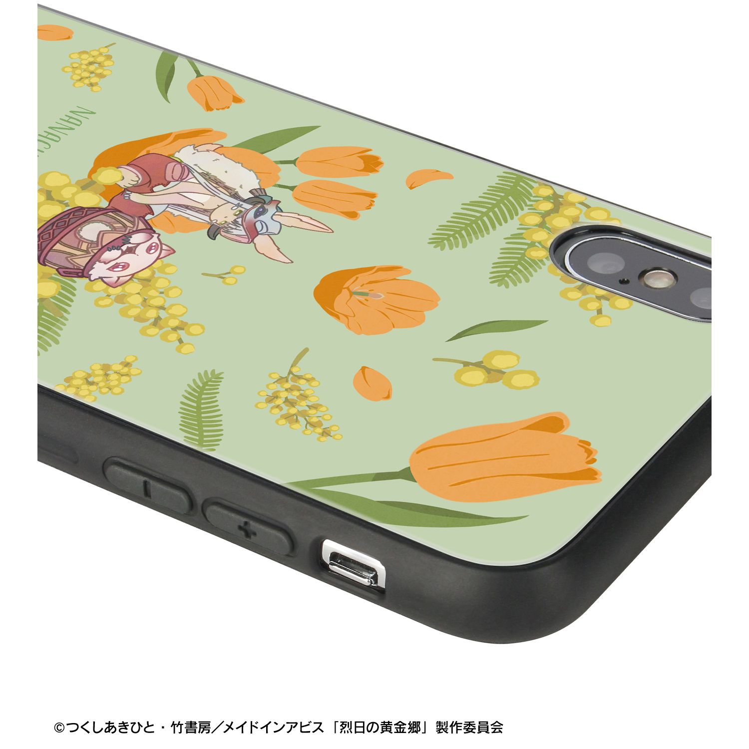 メイドインアビス 烈日の黄金郷 ナナチ&壺ミーティ Botania 角丸強化ガラスiPhoneケース(対象機種/iPhone 12/12 Pro) 画像 4 | AniSmile