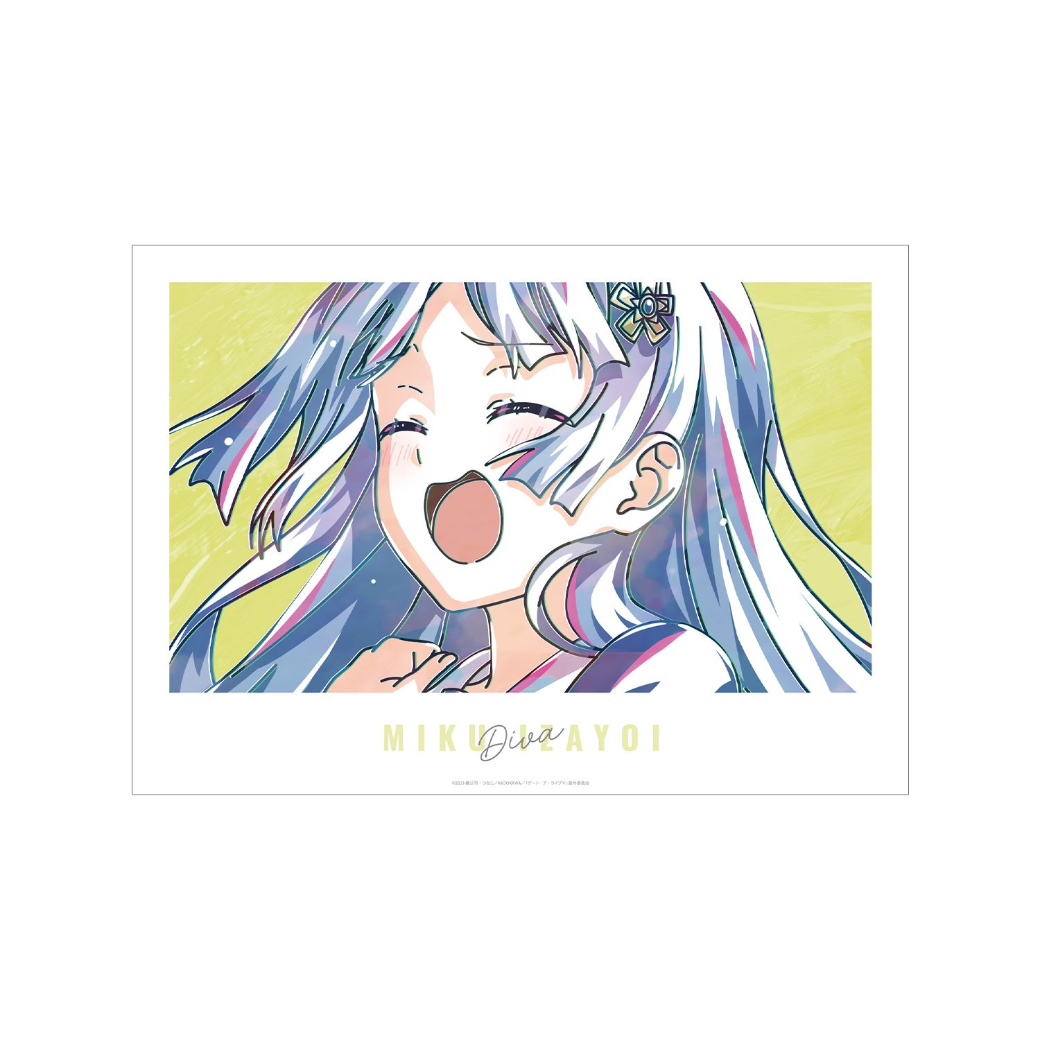 アニメ「デート・ア・ライブV」 誘宵美九 Ani-Art 第2弾 A3マット加工ポスター 画像 2 | AniSmile