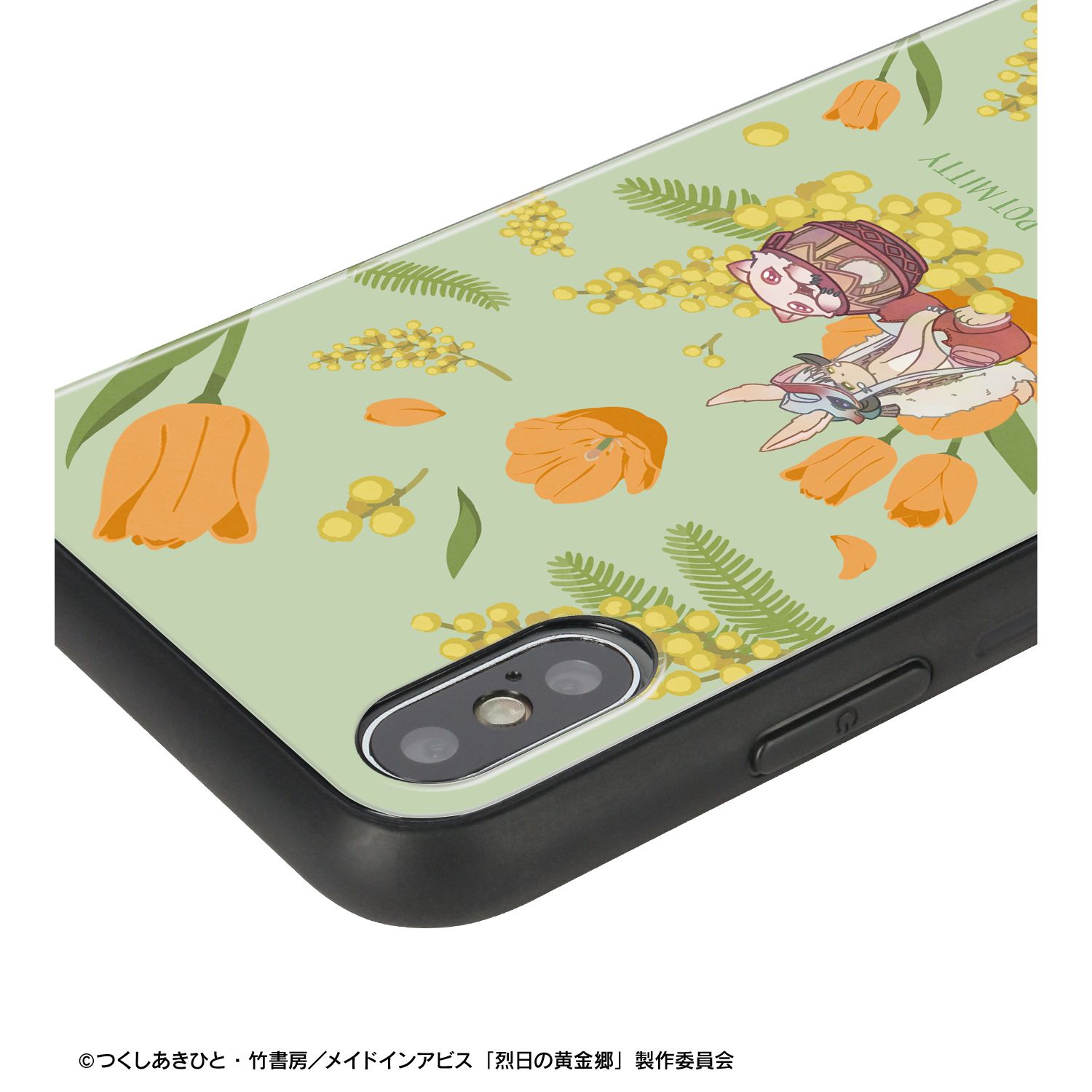メイドインアビス 烈日の黄金郷 ナナチ&壺ミーティ Botania 角丸強化ガラスiPhoneケース(対象機種/iPhone 12/12 Pro) 画像 5 | AniSmile