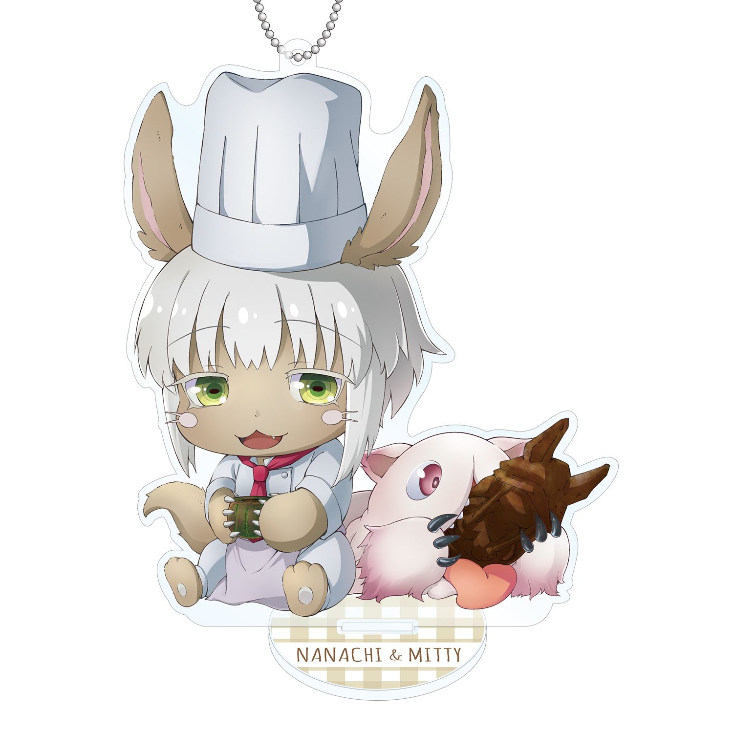 メイドインアビス 兎座ナナチ ちびキャラ アクリルスタンドキーホルダー 画像 2 | AniSmile
