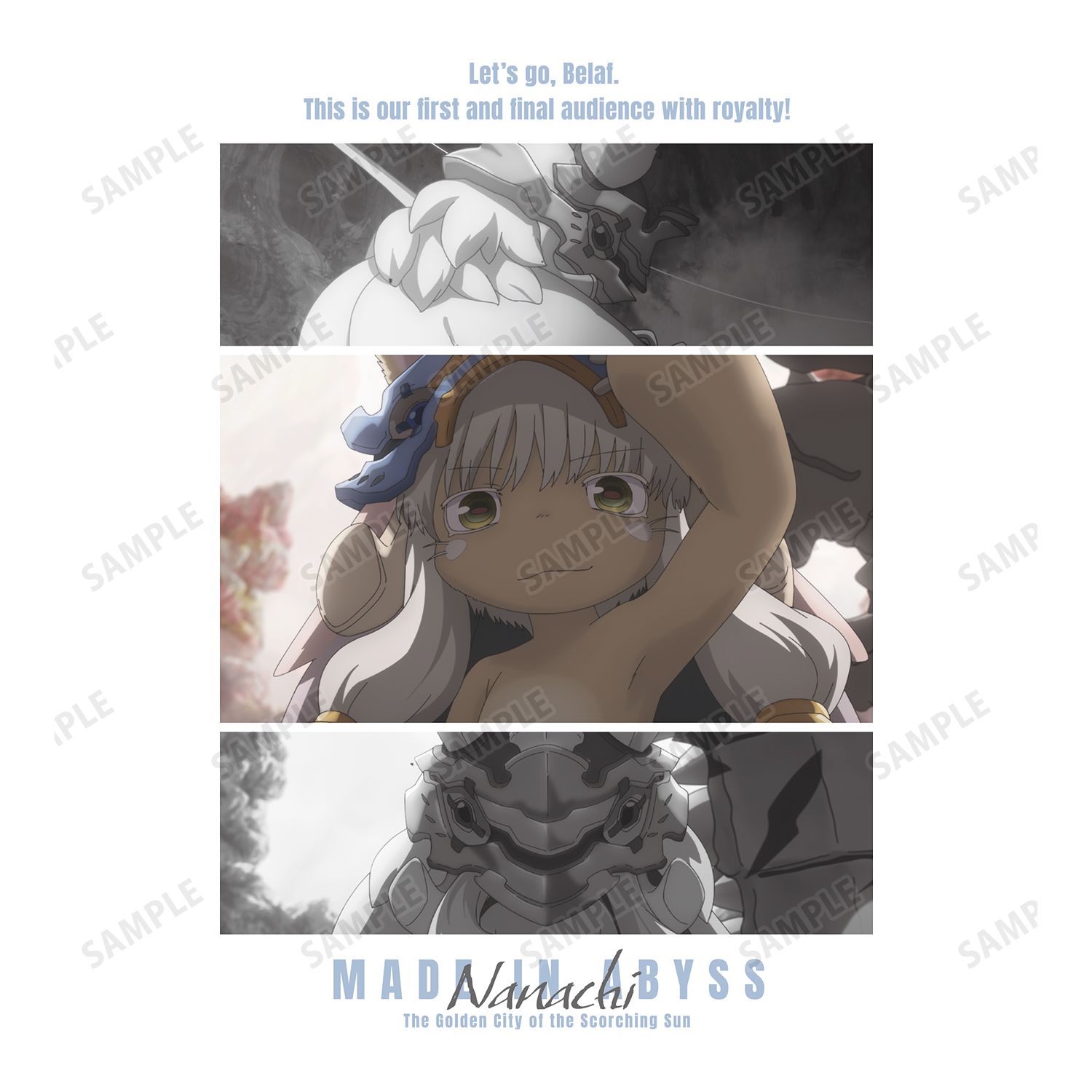 メイドインアビス 烈日の黄金郷 ナナチ 場面写バックプリントジップパーカーメンズ(サイズ/S) - 公式商品画像 | AniSmile