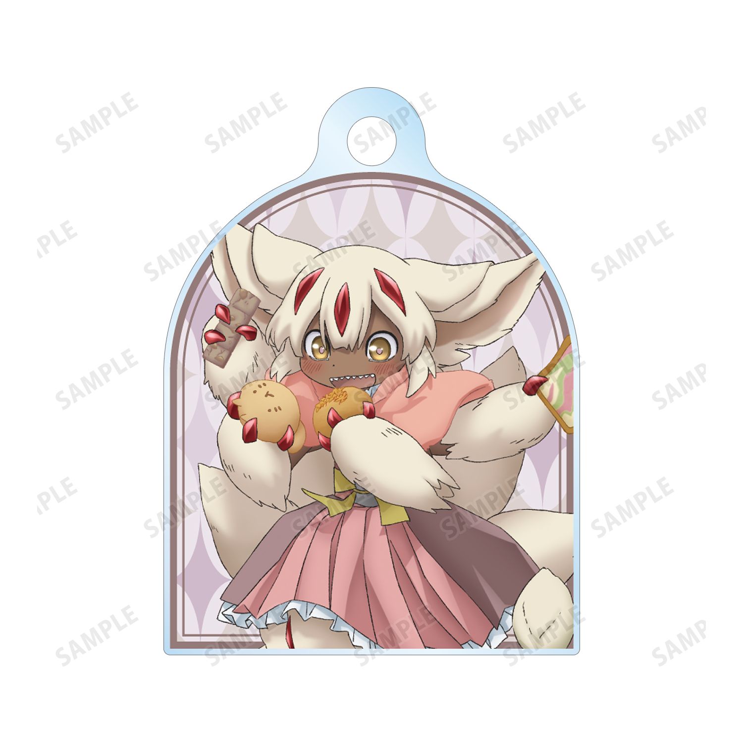 メイドインアビス 烈日の黄金郷 描き下ろしイラスト 兎座ナナチ 第5弾 ファプタ 2連ワイヤーアクリルキーホルダー - 公式商品画像 | AniSmile