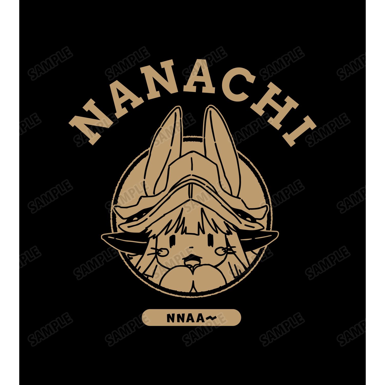メイドインアビス 烈日の黄金郷 ナナチ ちびキャラ カレッジTシャツレディース(サイズ/M) - 公式商品画像 | AniSmile