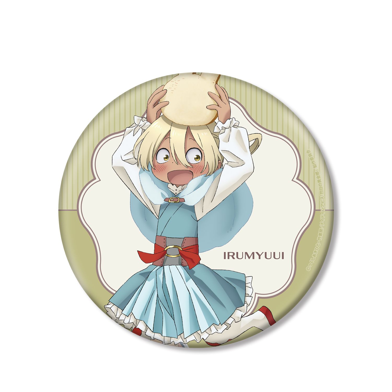 メイドインアビス 烈日の黄金郷 描き下ろしイラスト 兎座ナナチ 第5弾 イルミューイ BIG缶バッジ 画像 2 | AniSmile
