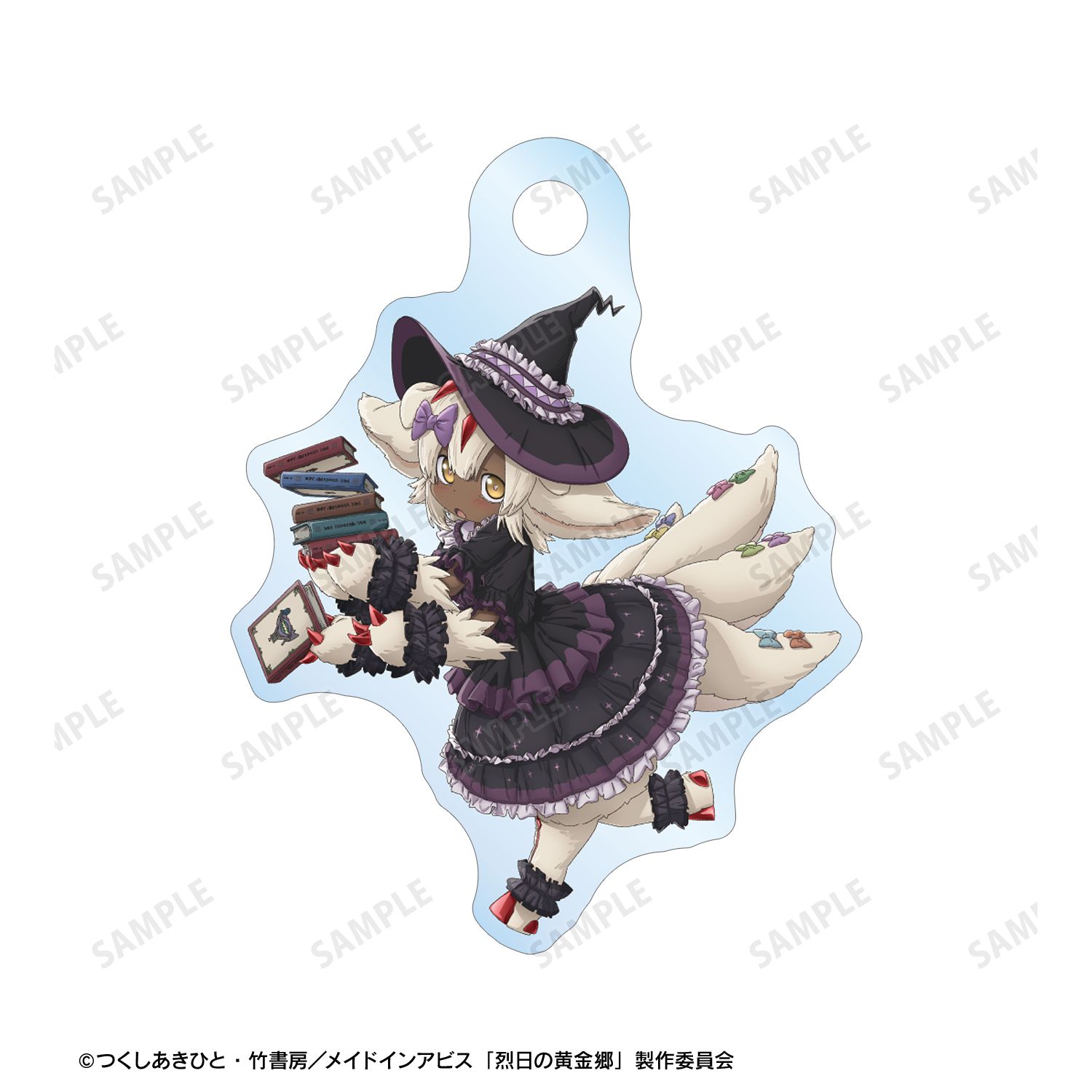 メイドインアビス 烈日の黄金郷 描き下ろし ファプタ 魔女 ハロウィンver. 2連ワイヤーアクリルキーホルダー - 公式商品画像 | AniSmile