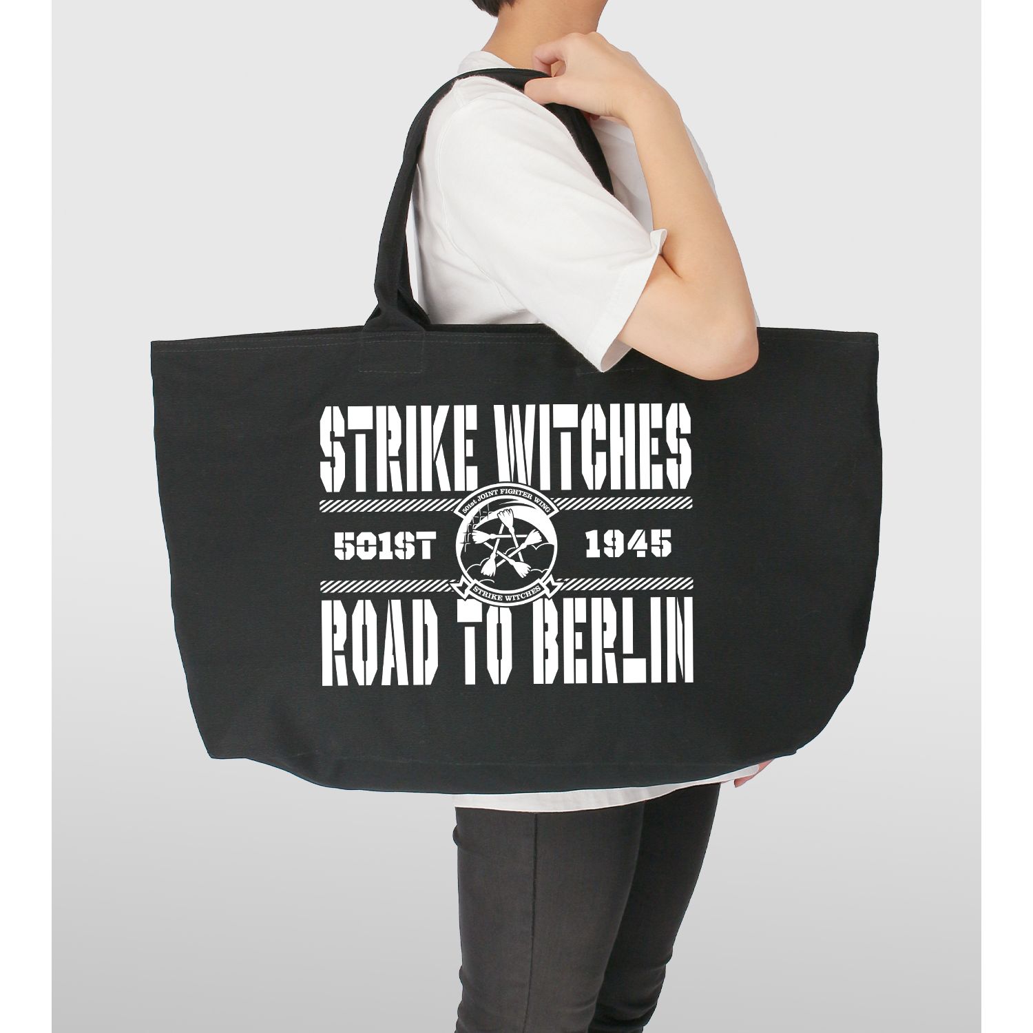 第501統合戦闘航空団 ストライクウィッチーズ ROAD to BERLIN BIGジップトートバッグ 画像 6 | AniSmile