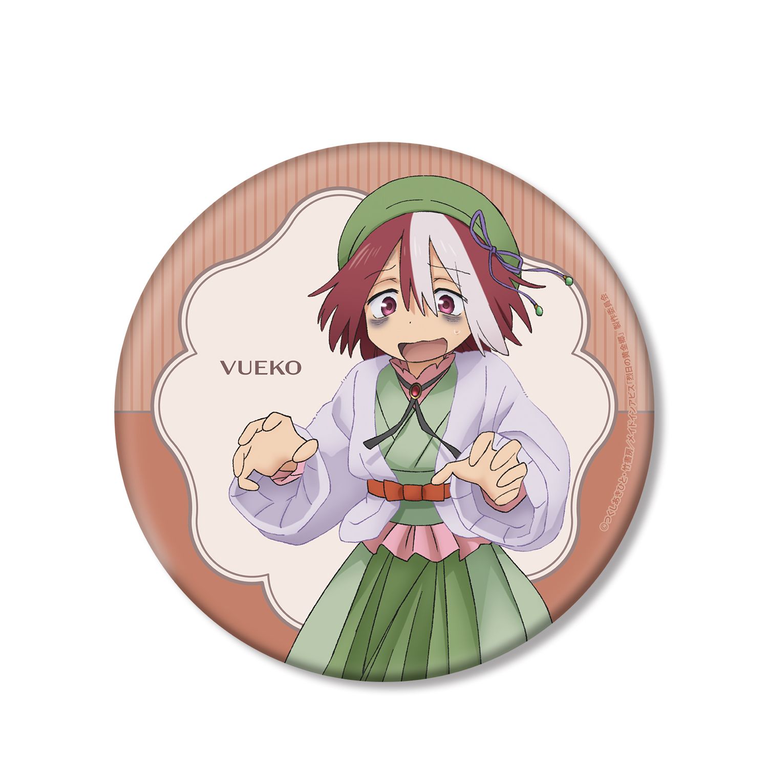 メイドインアビス 烈日の黄金郷 描き下ろしイラスト 兎座ナナチ 第5弾 ヴエコ BIG缶バッジ 画像 2 | AniSmile