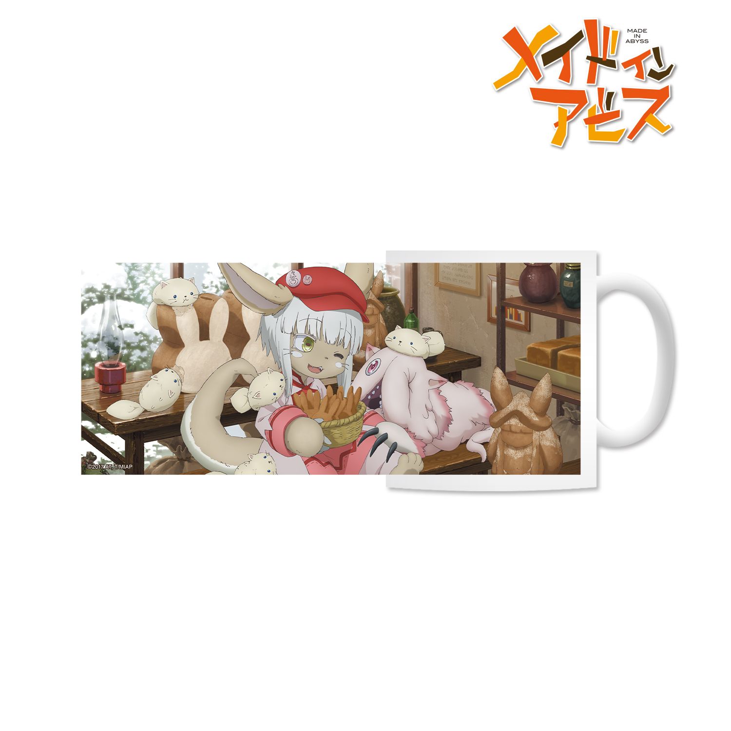 メイドインアビス 描き下ろしイラスト 兎座ナナチ マグカップ 画像 2 | AniSmile
