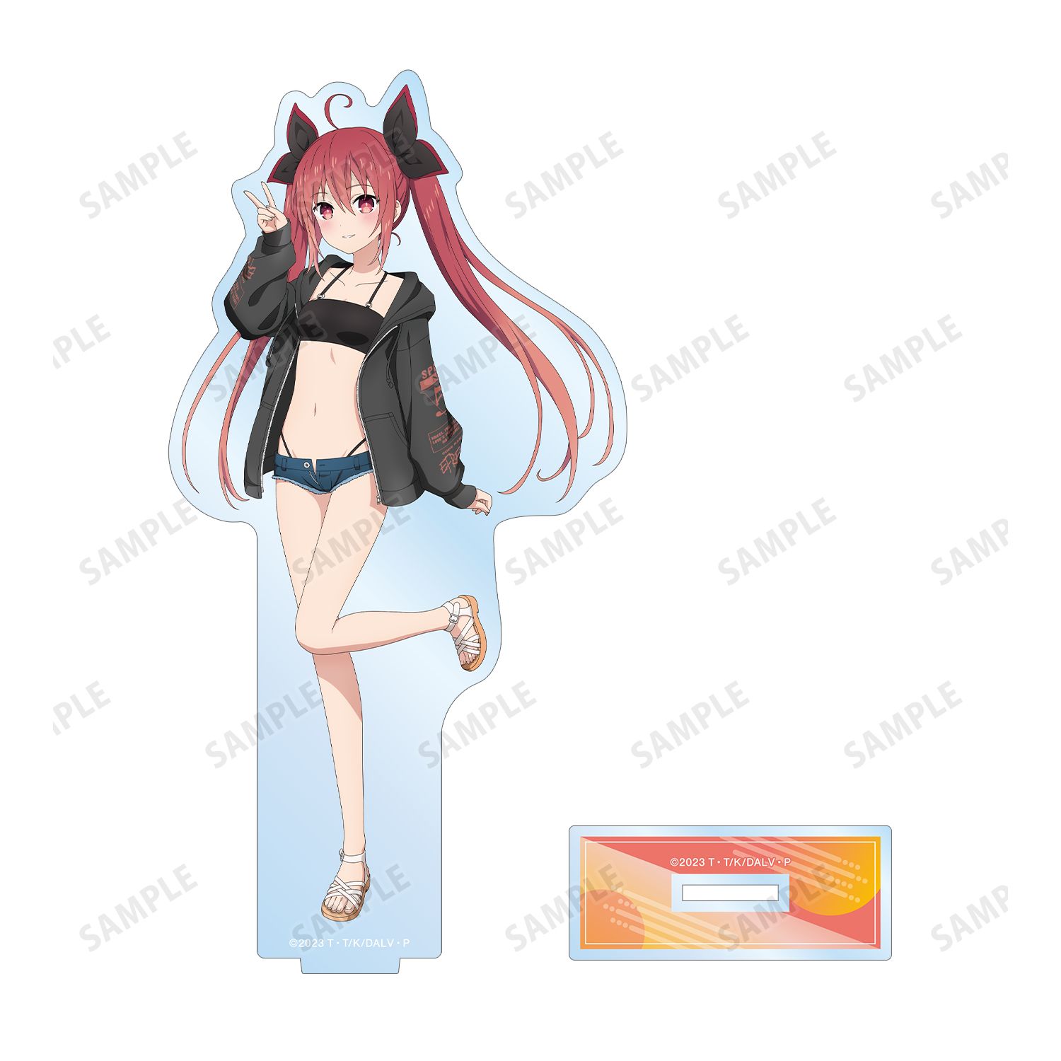 描き下ろし 五河琴里 ビーチデートver. BIGアクリルスタンド 画像 2 | AniSmile