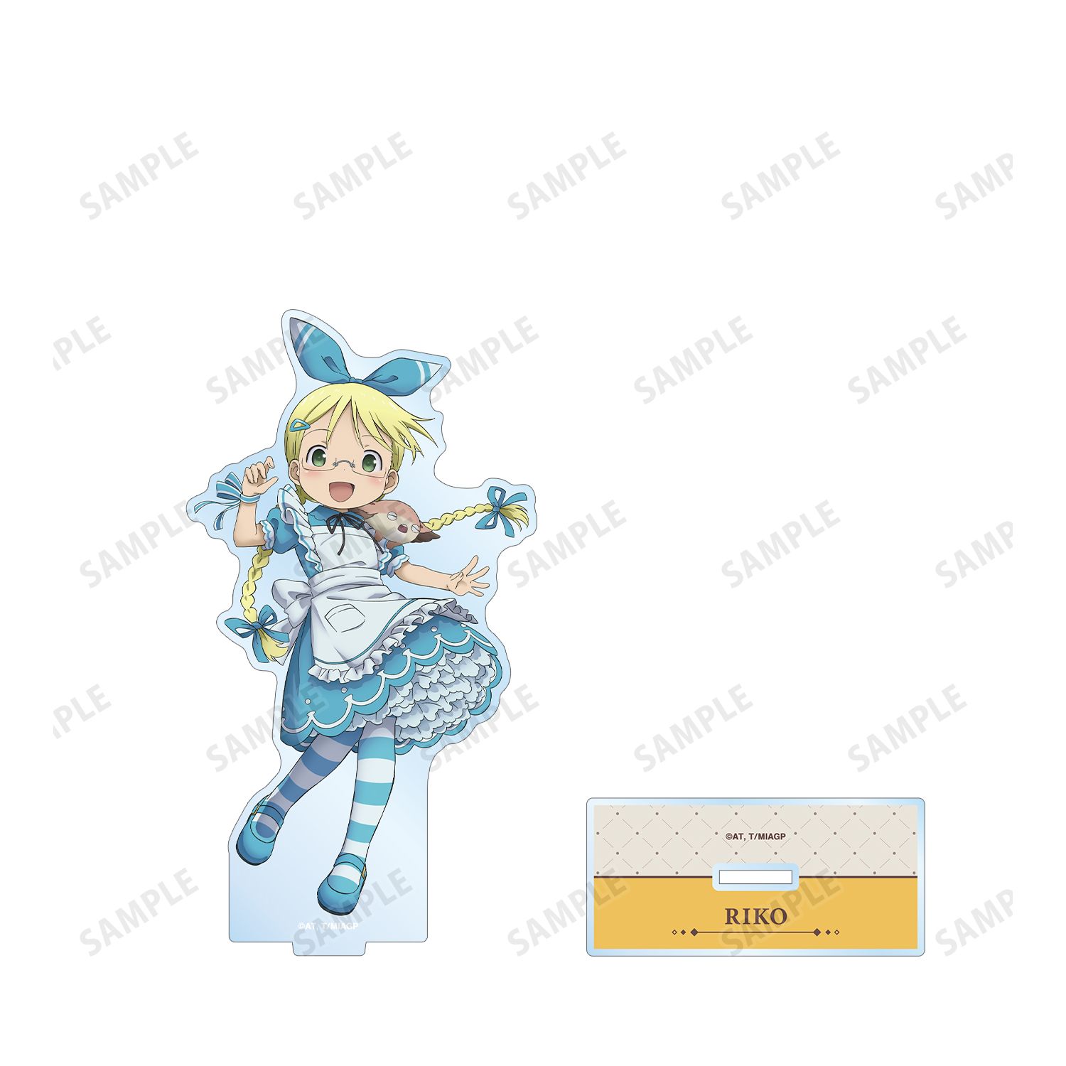 メイドインアビス 烈日の黄金郷 描き下ろし リコ 不思議の国のアリスver. BIGアクリルスタンド 画像 2 | AniSmile